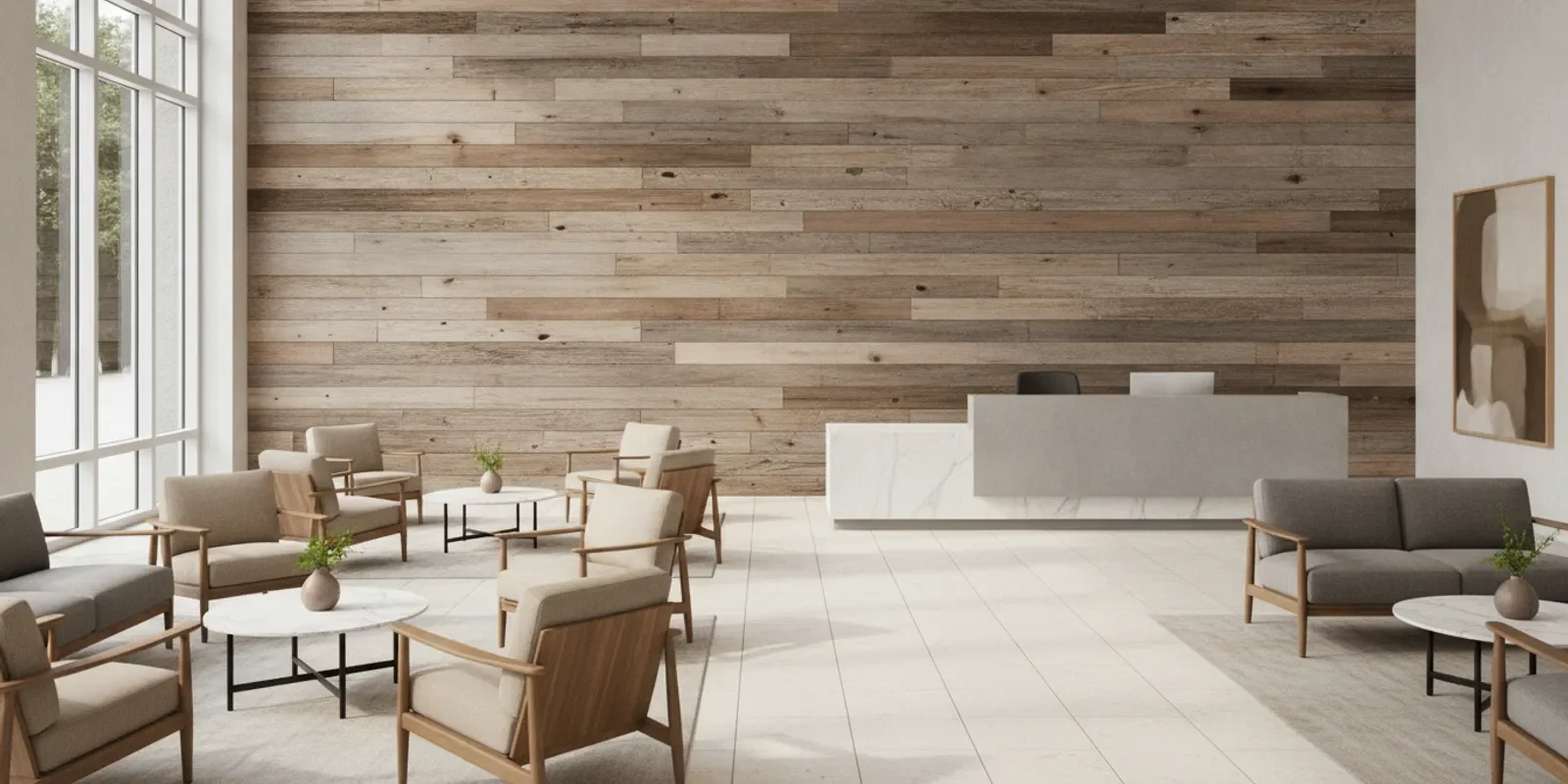 What Builders Should Know About Reclaimed Wood Paneling Commercial Lobby Practical Guide