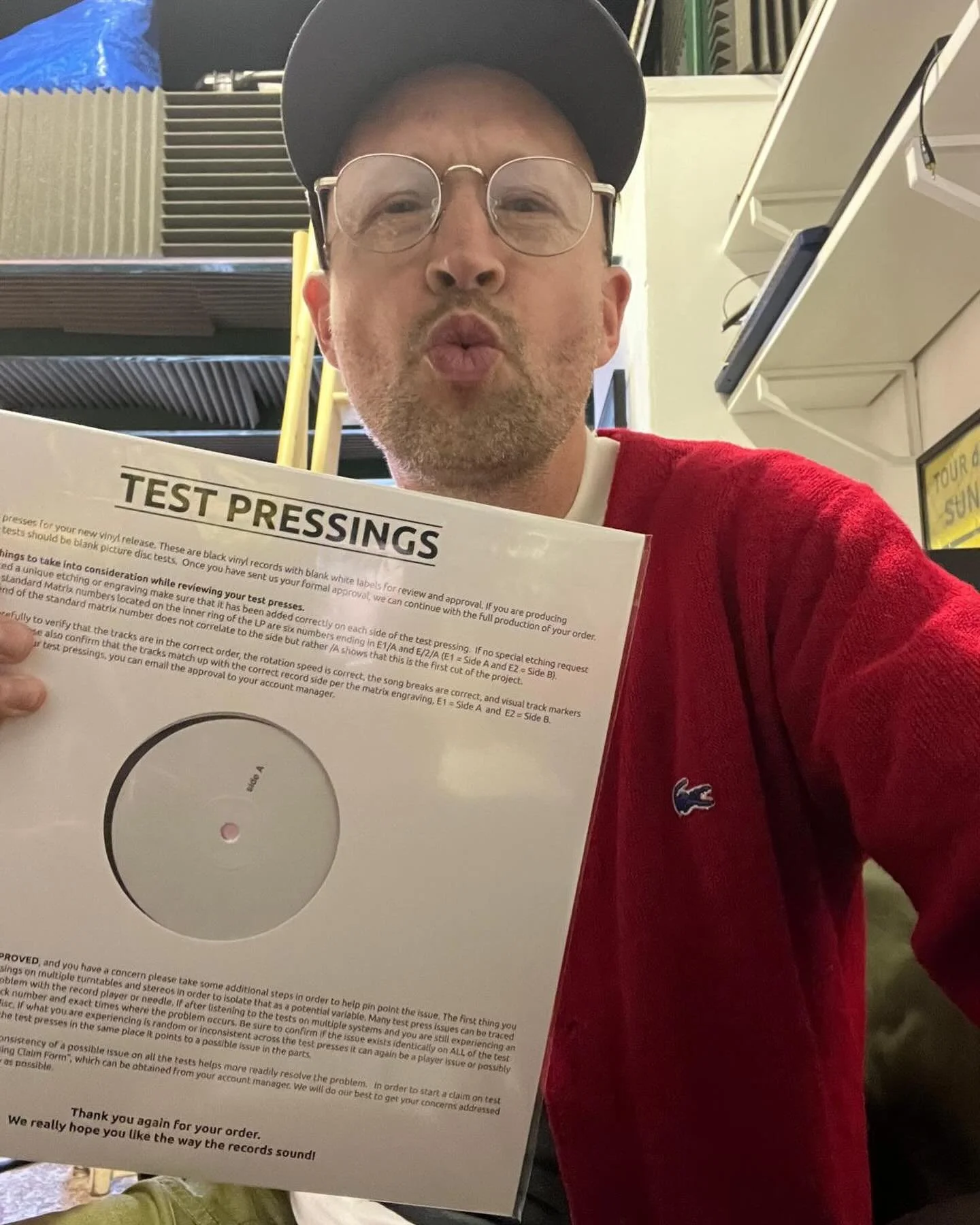 Test pressings for JQ24k sounding bloody delightful. Last week to order a copy of the Gold Splatter vinyl before they're gone forever.

Got yours yet? ⚓️