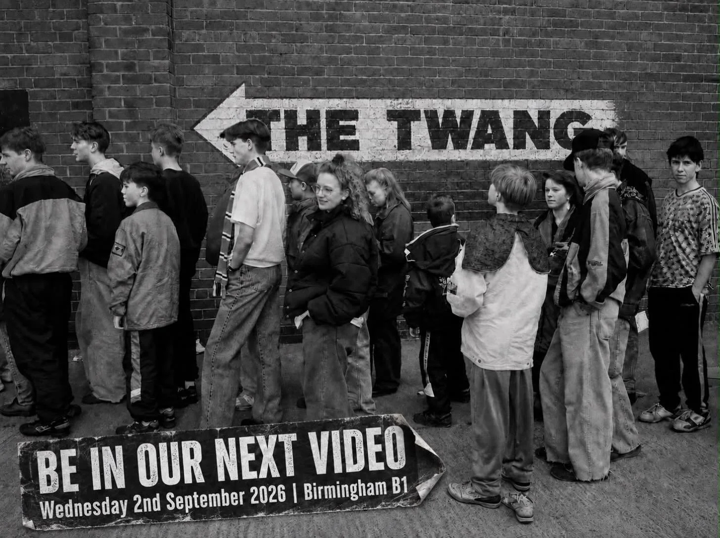 Yes people! 

We're shooting a video for our new single in Birmingham on 2nd September and we want you lot to be a part of it.

If you wanna be involved let us know on the link in stories and we'll fire over the details.

Tag ya mates, come down and 