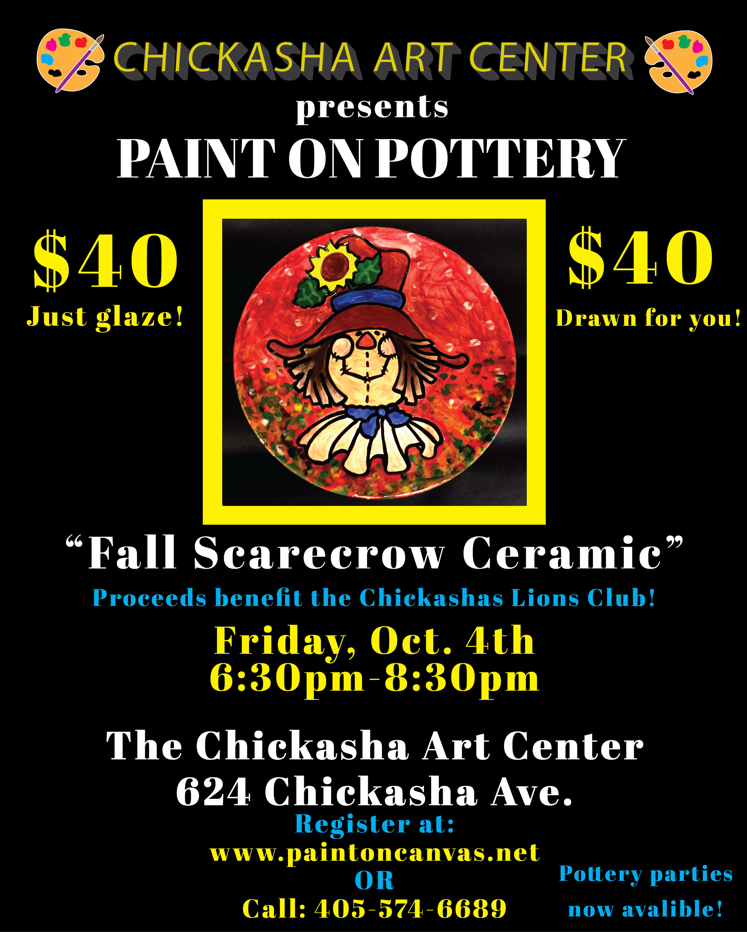 Paint On Canvas Scarecrow Workshop Add.png
