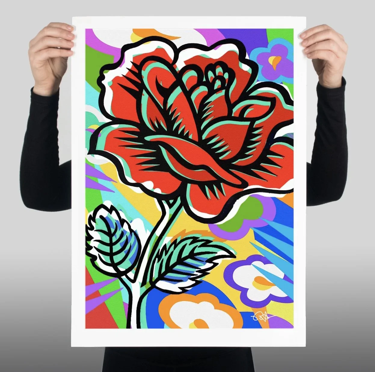 "Rose" | Signed Studio Giclée : $1,500