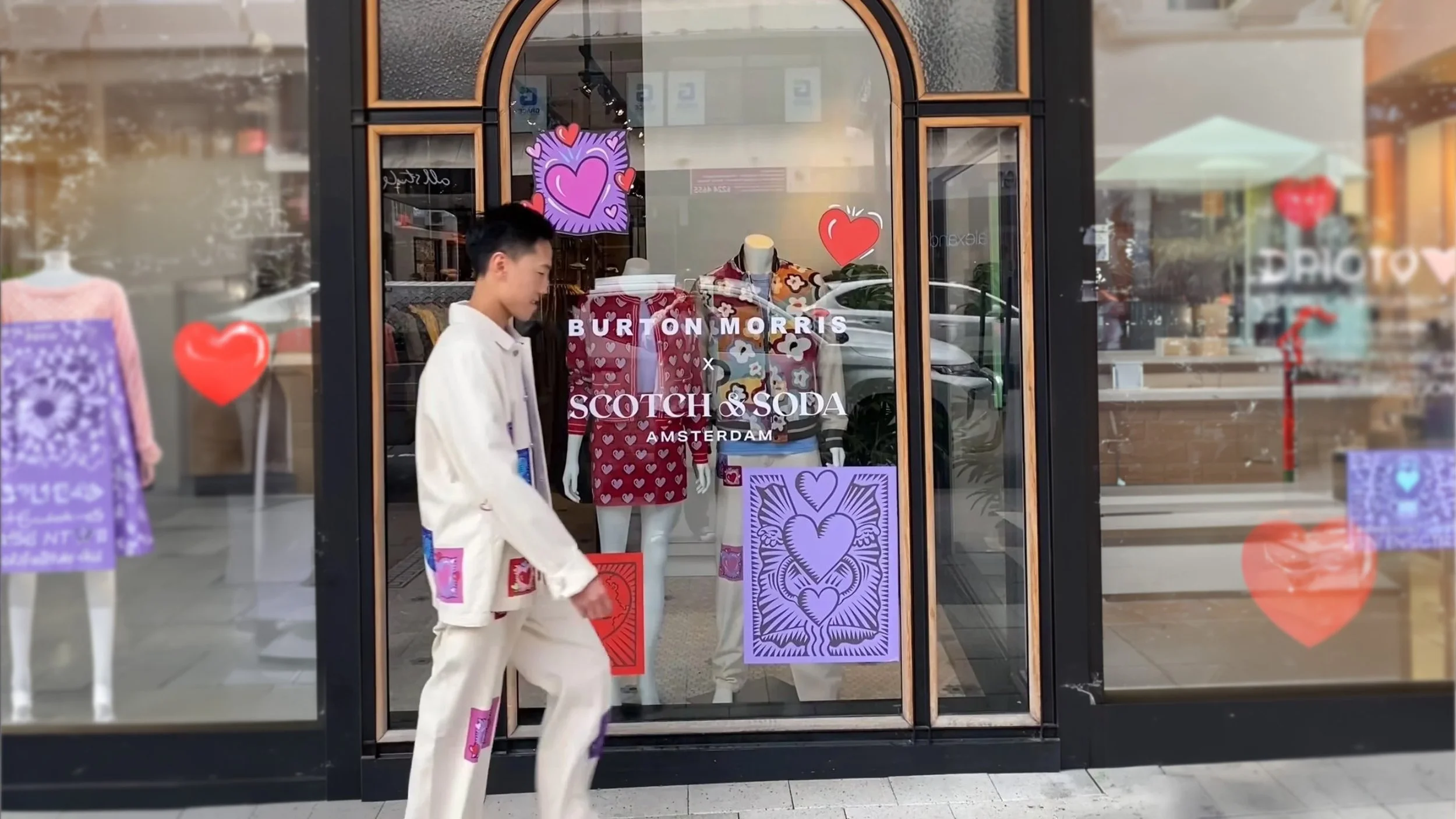 Scotch & Soda X Burton Morris: Apparel Line Collaboration