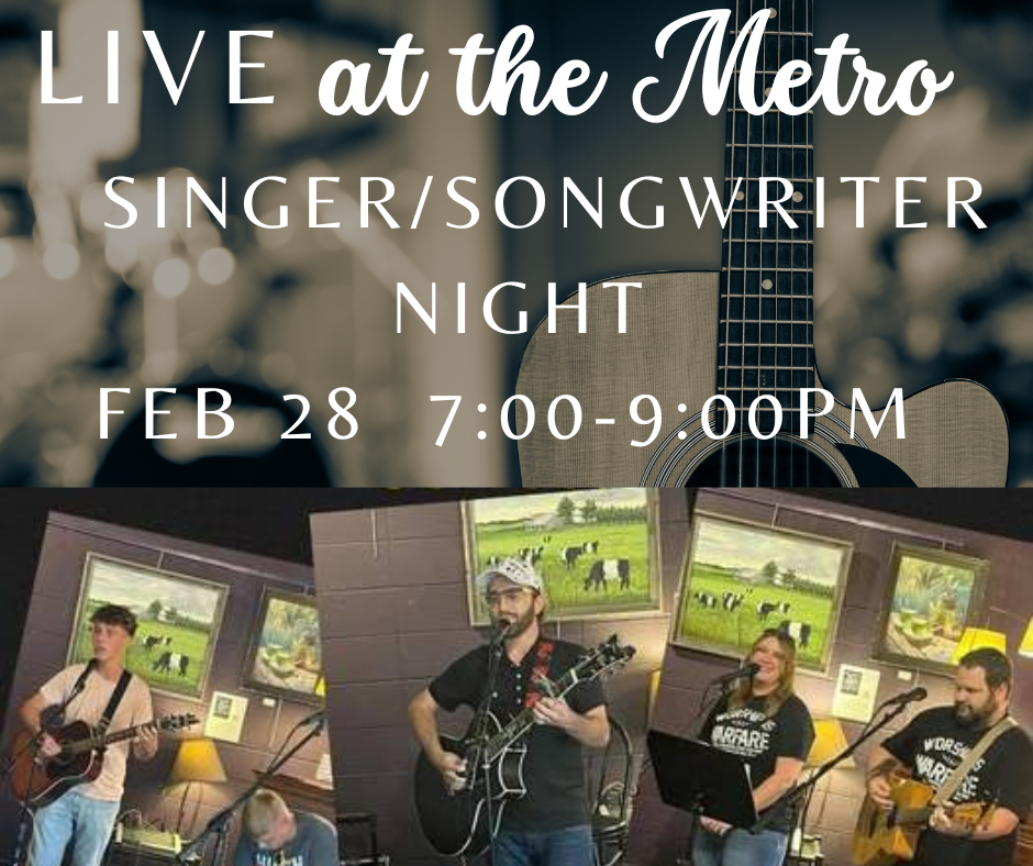 Live @ The Metro - Singer/Songwriter Showcase