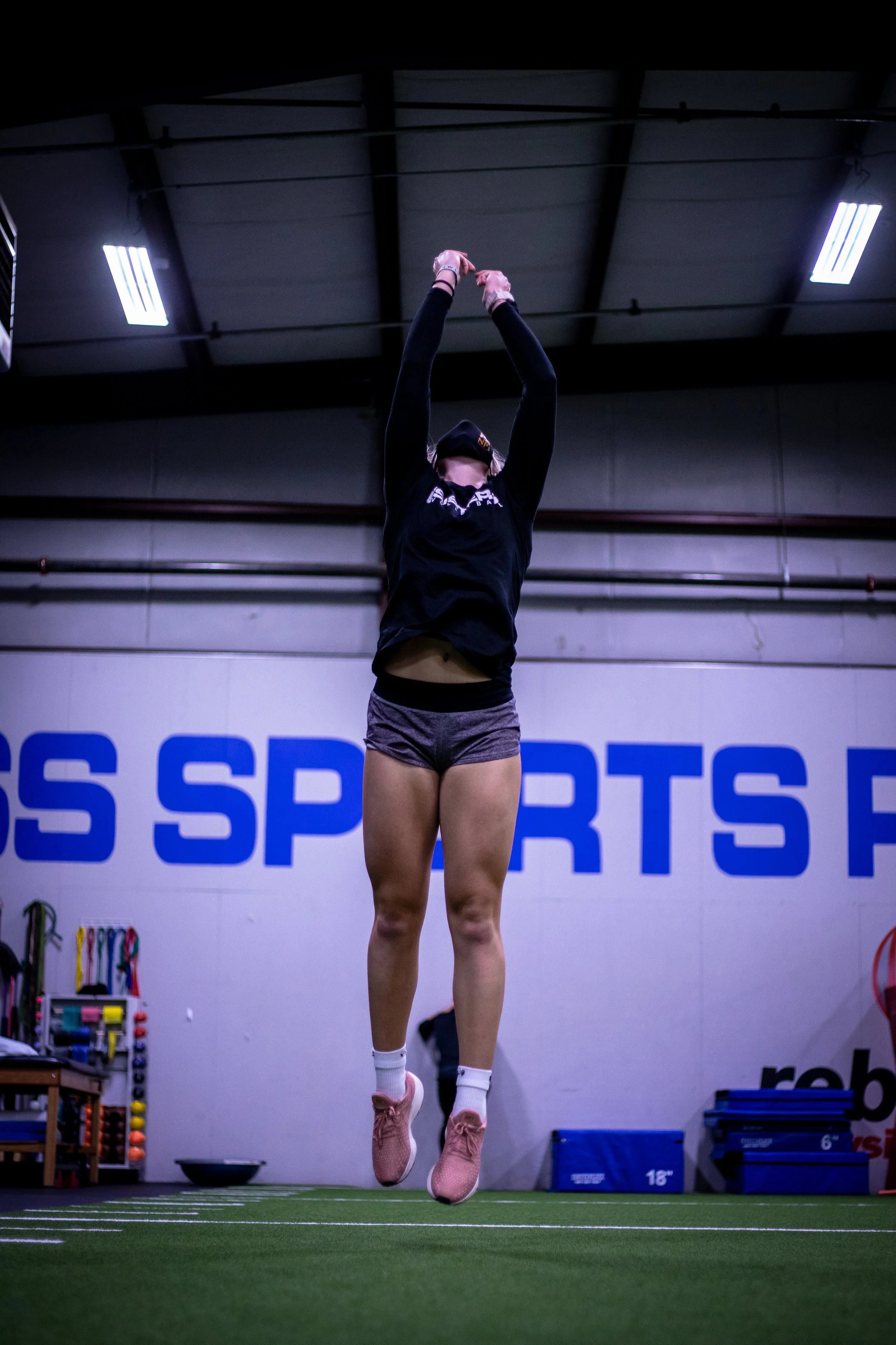 Volleyball vertical jump testing