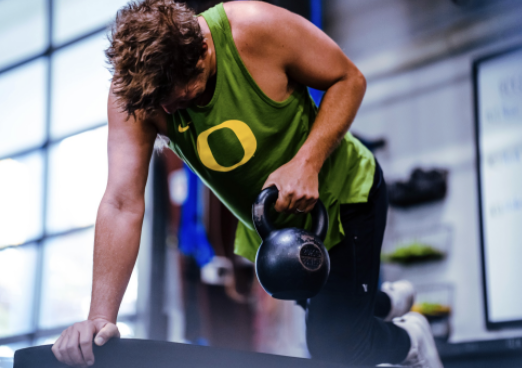 Oregon college athlete training