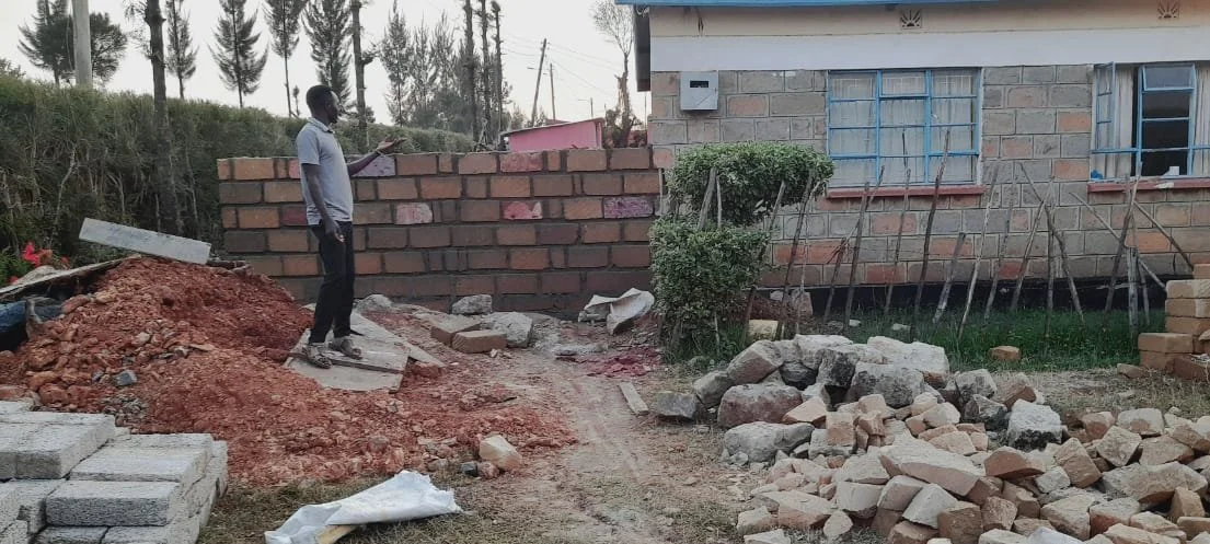 Progress at Morning Star Rescue Centre -The Shower House