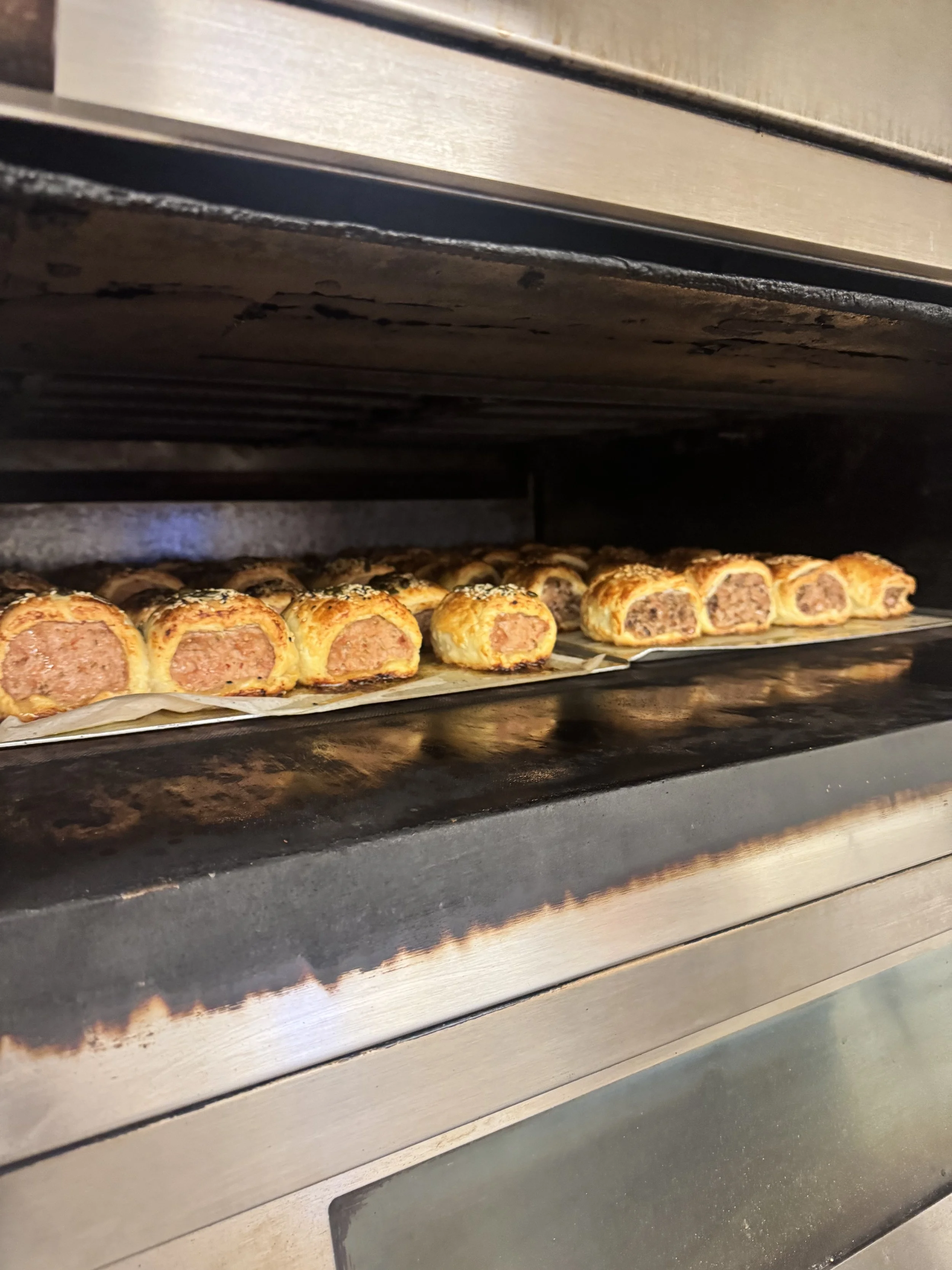 Stuffing Sausage Roll