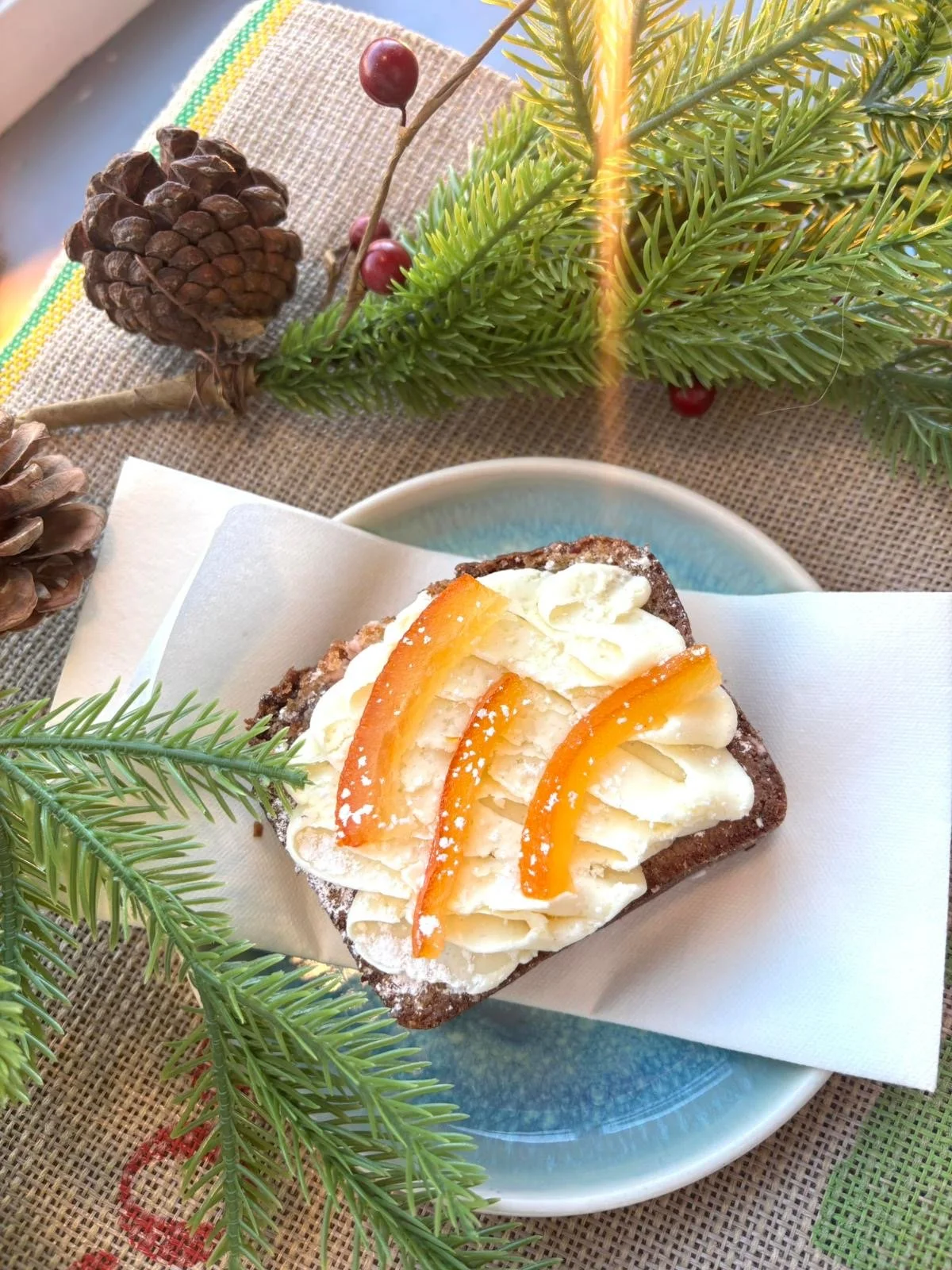 Orange and Cardamon Drizzle Cake