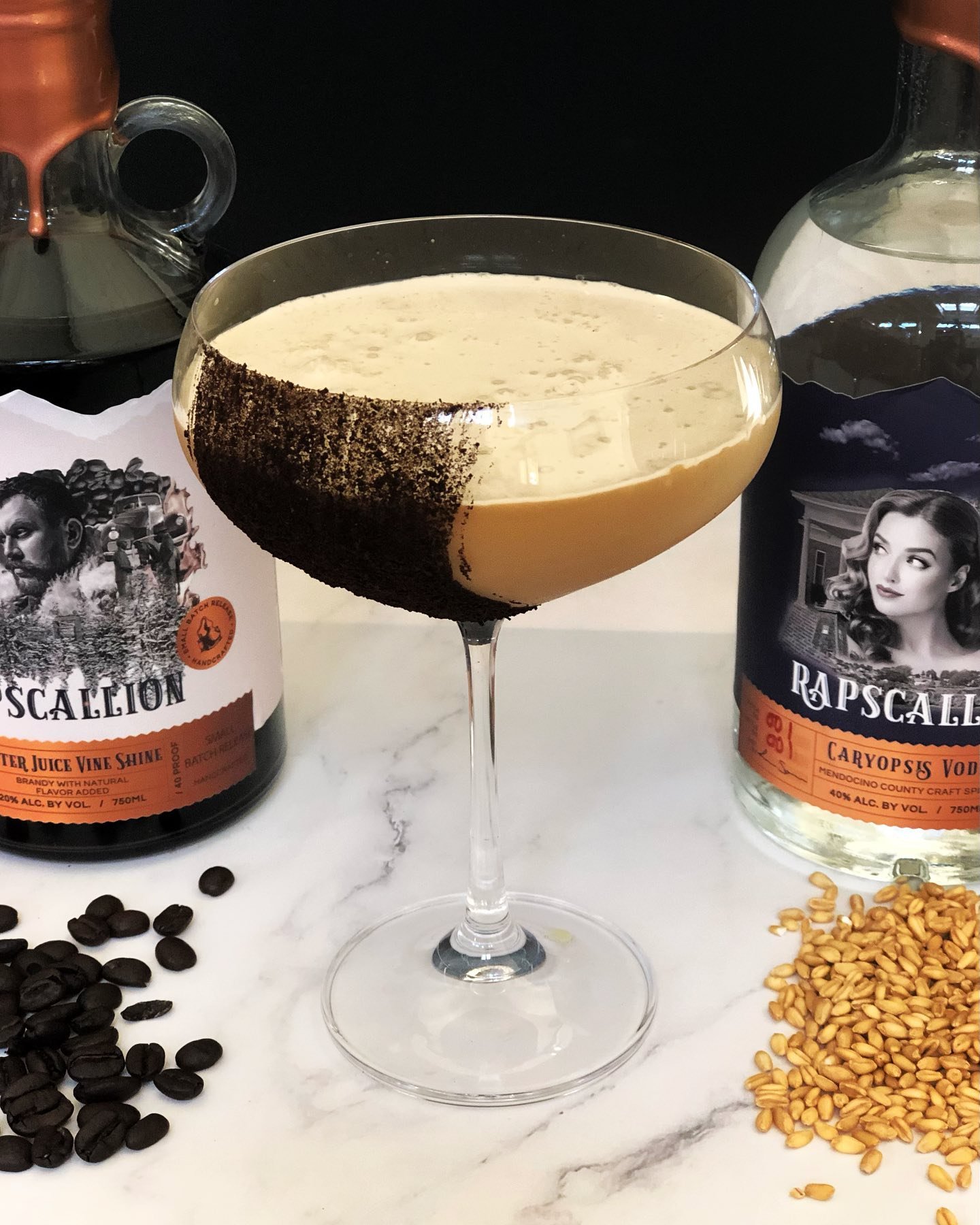 Salted Caramel Espresso Martini — Handcrafted spirits made with