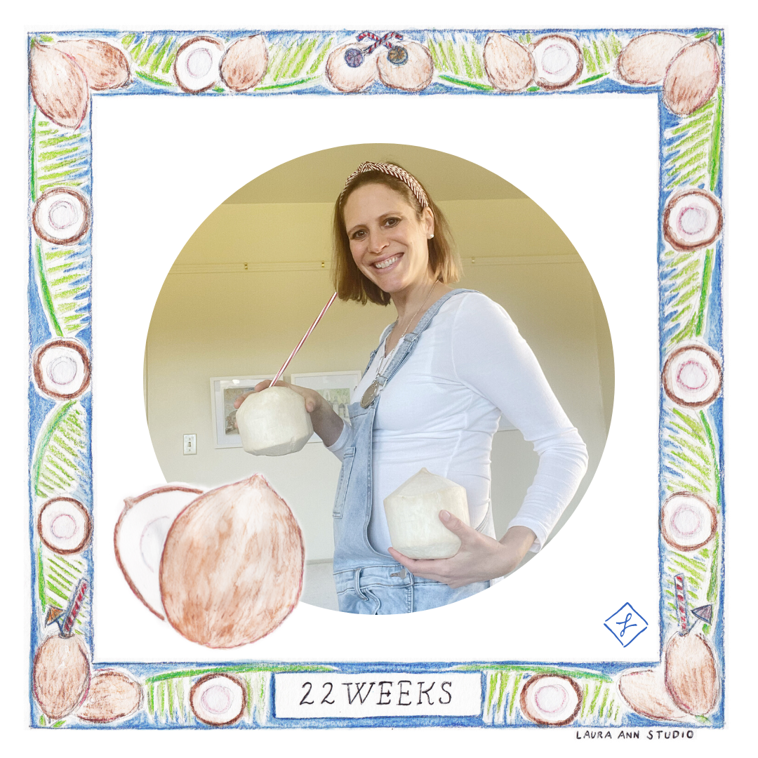 Laura Ann Studio Watercolor Bump Pregnancy Tracker_22 Weeks.png