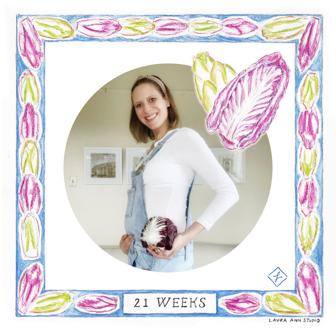 Laura Ann Studio Watercolor Bump Pregnancy Tracker_21 Weeks.png