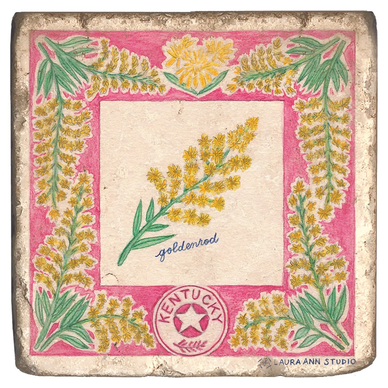 Laura Ann Studio State Flowers Trivets-Coasters_KENTUCKY.jpg