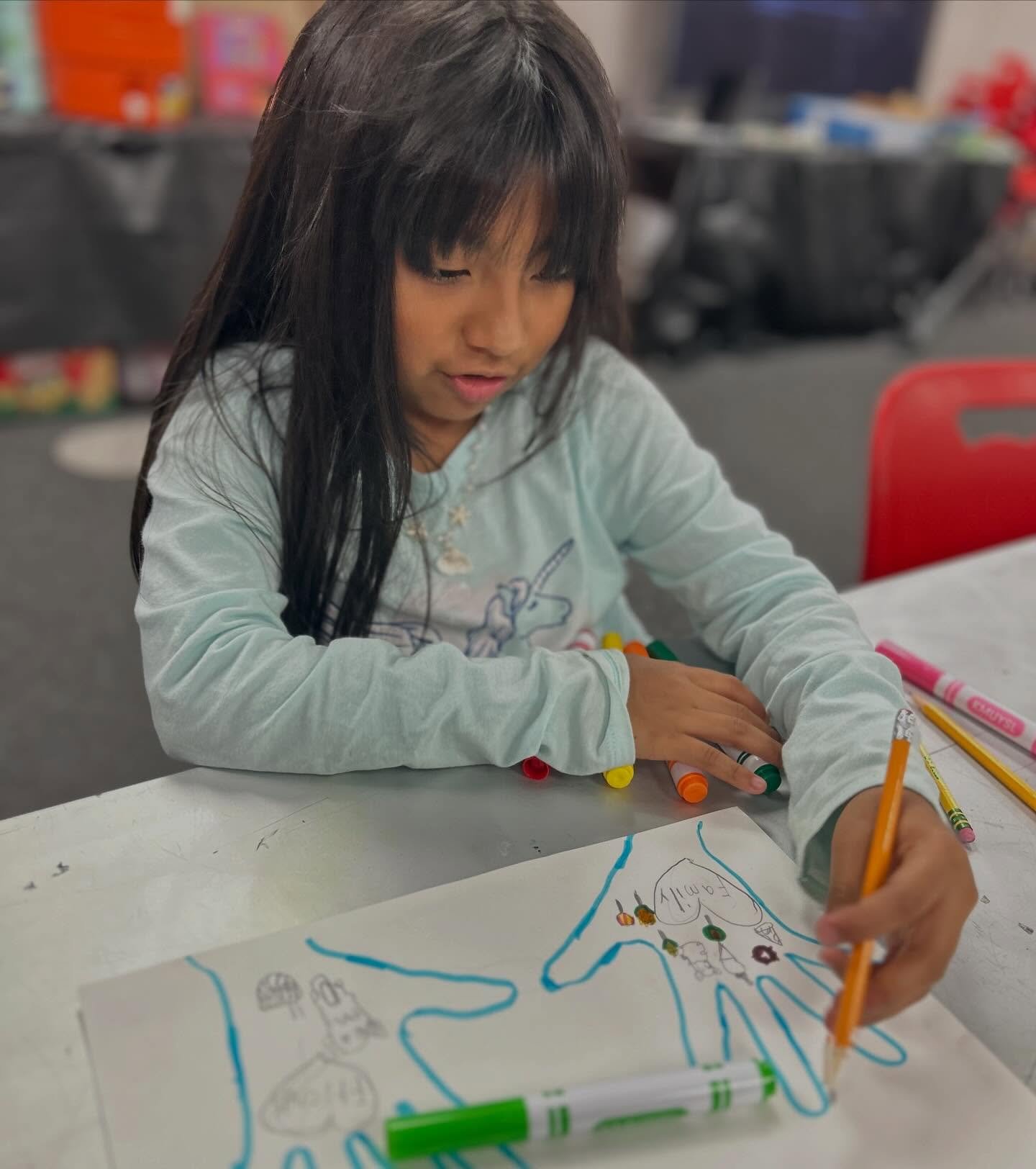 For those of you that need a little dose of joy and creativity today 💛 Here are some of our little artists on their first week of our winter session! ✨ They&rsquo;re working on their &ldquo;My Favorite Things&rdquo; drawings, showcasing the differen