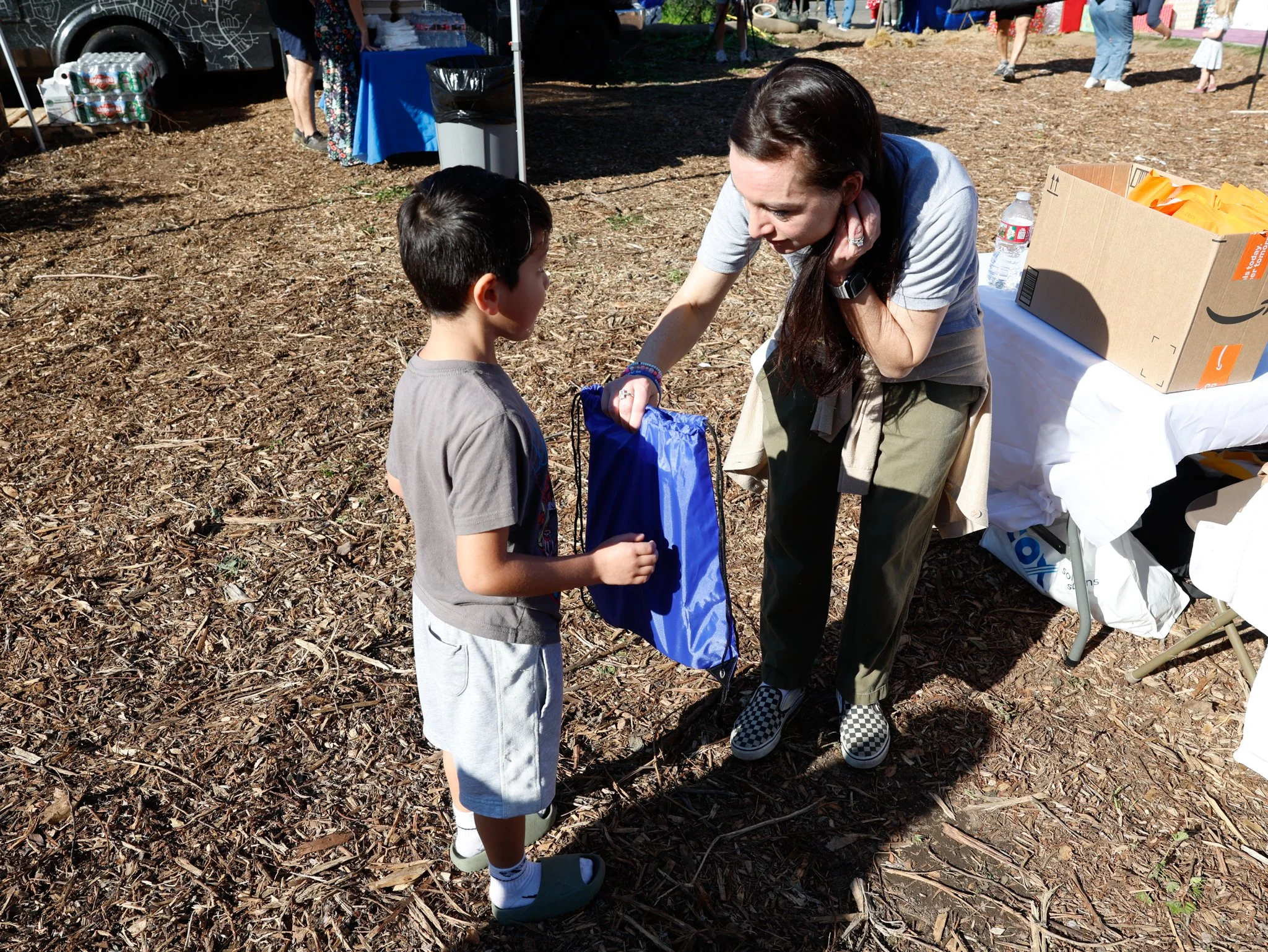 Signature Give Kids Art Kits given to children for relief and creative expression, sponsored by NBCUniversal.