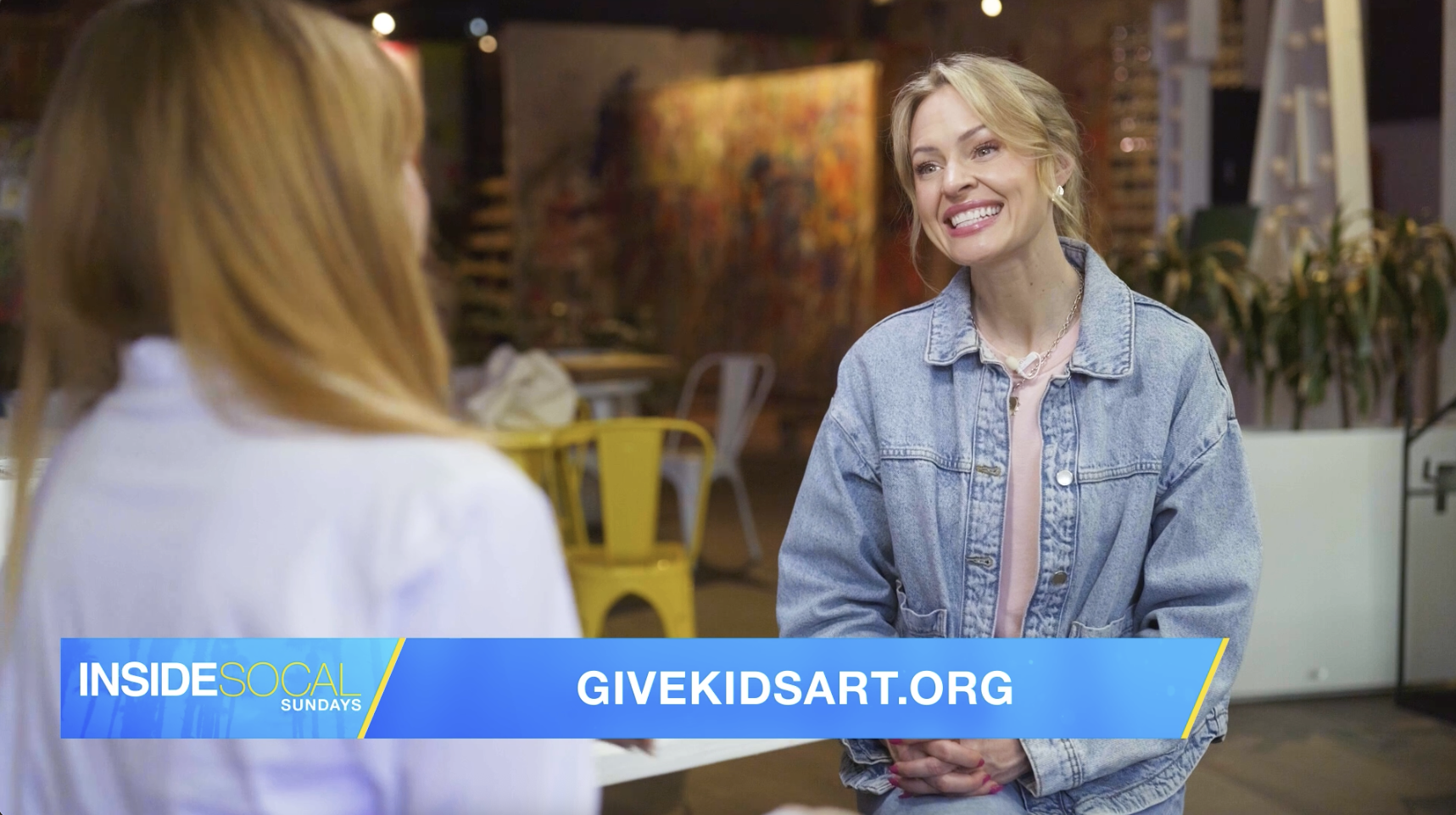 Give Kids Art Steps Into the Spotlight on CBS Los Angeles' Inside SoCal