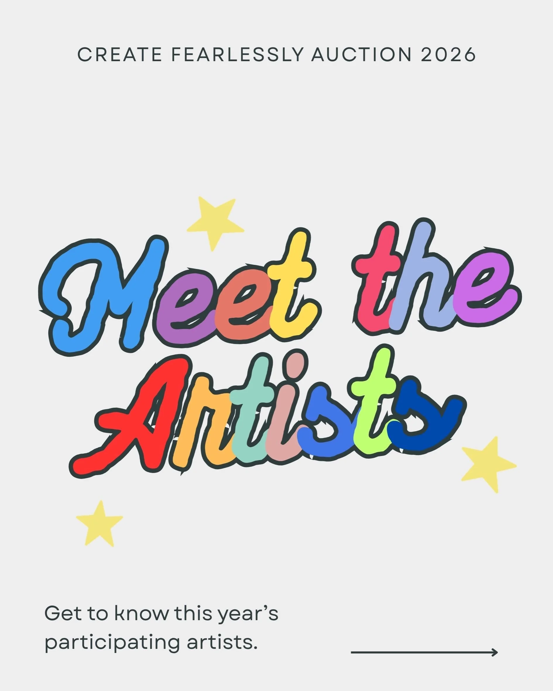 Meet the WONDERFUL artists behind this year&rsquo;s Create Fearlessly Auction. This Thursday, all of their creations will be live to explore, learn more about, and bid on. 🫶🌱 

Everything we do at Give Kids Art is built on the trust, support, and k