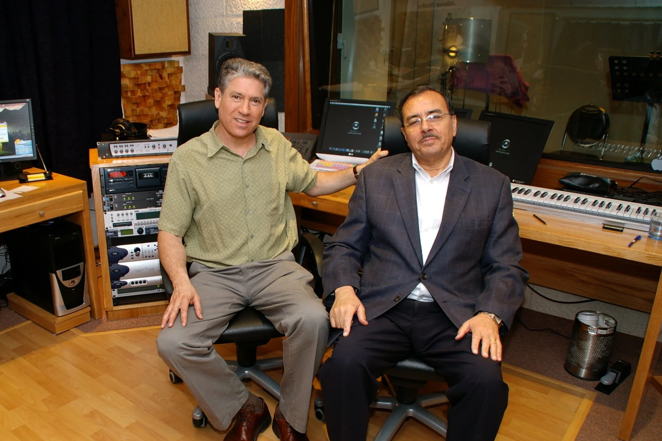 Recording with Victor Hashweh in Amman, Jordan (2008)