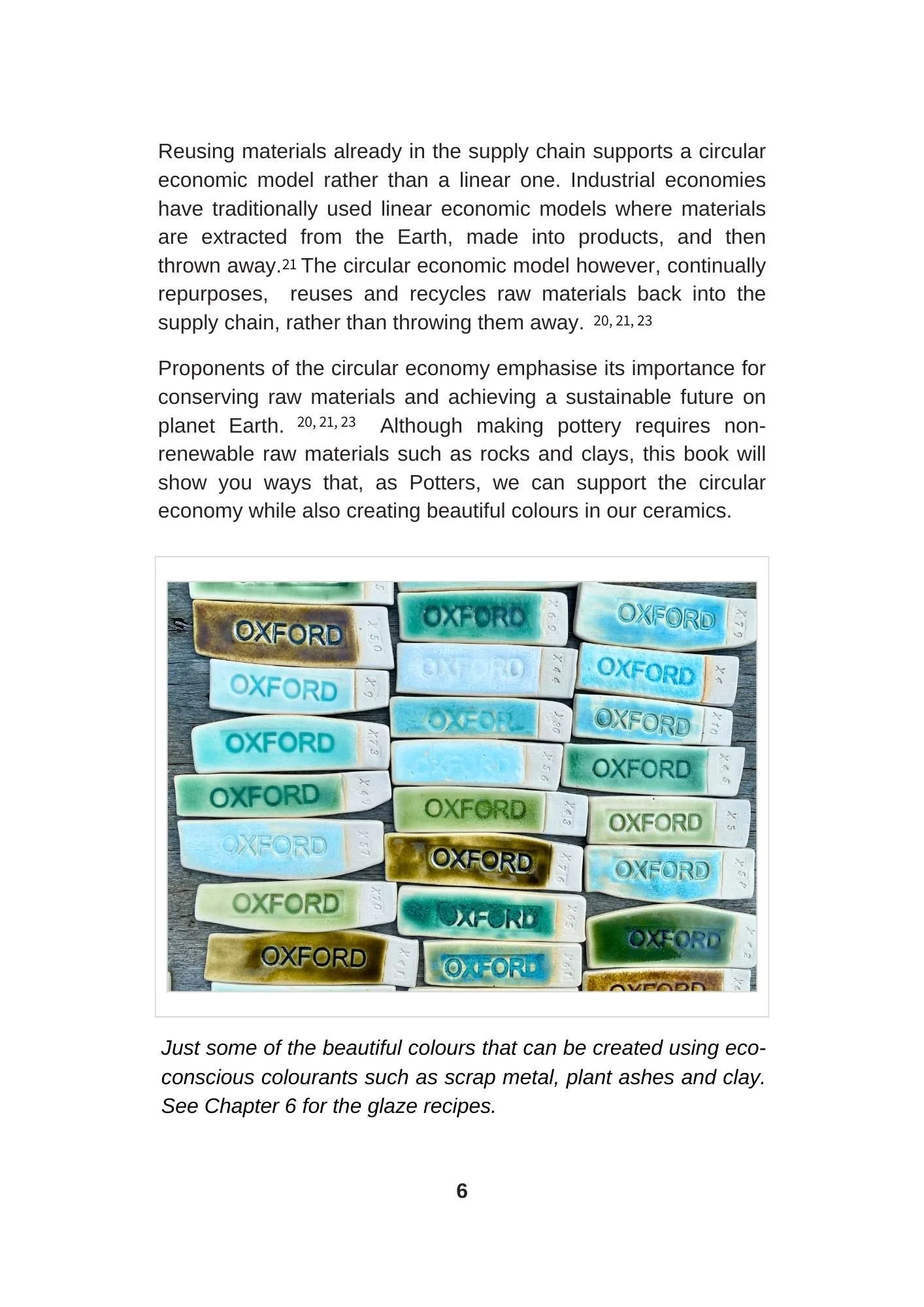 eBook Eco-conscious Pottery Colour — Oxford Clay Handmade Ceramics ...