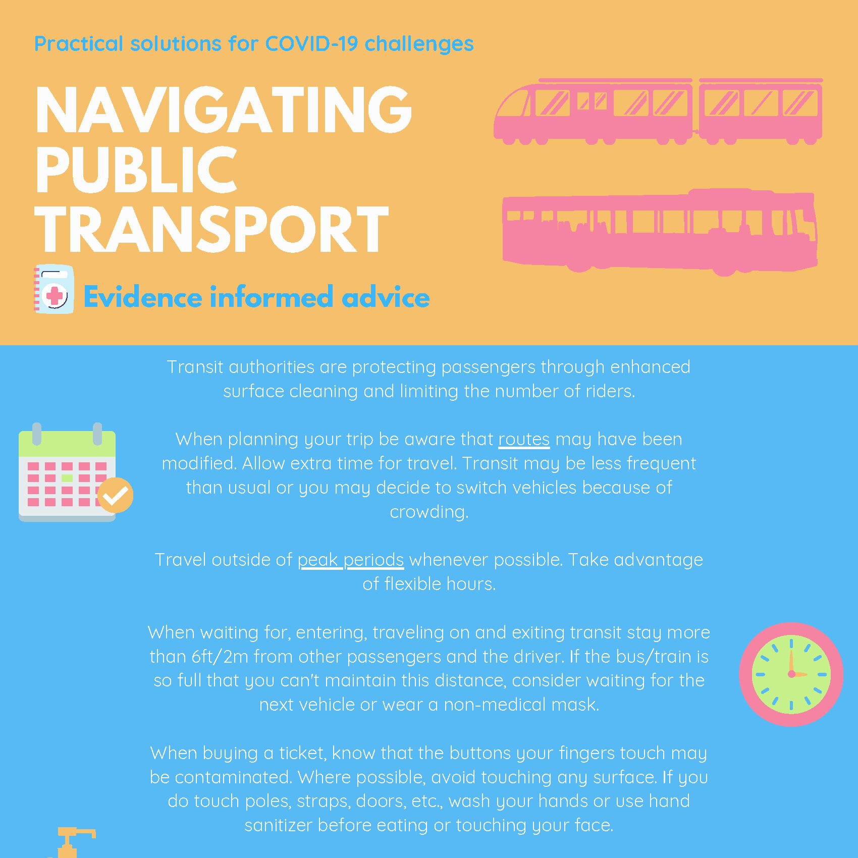 COVID-19: Navigating Public Transport