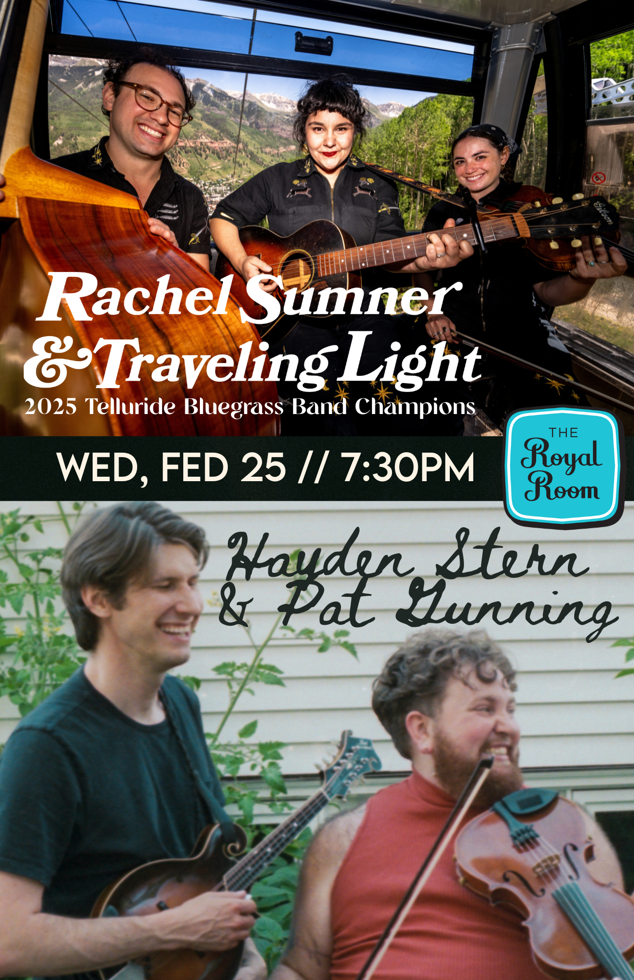 Hayden Stern and Pat Gunning at the Royal Room (opening for Rachel Sumner)