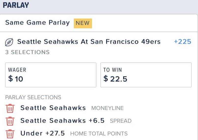 Fanduel parlays college football