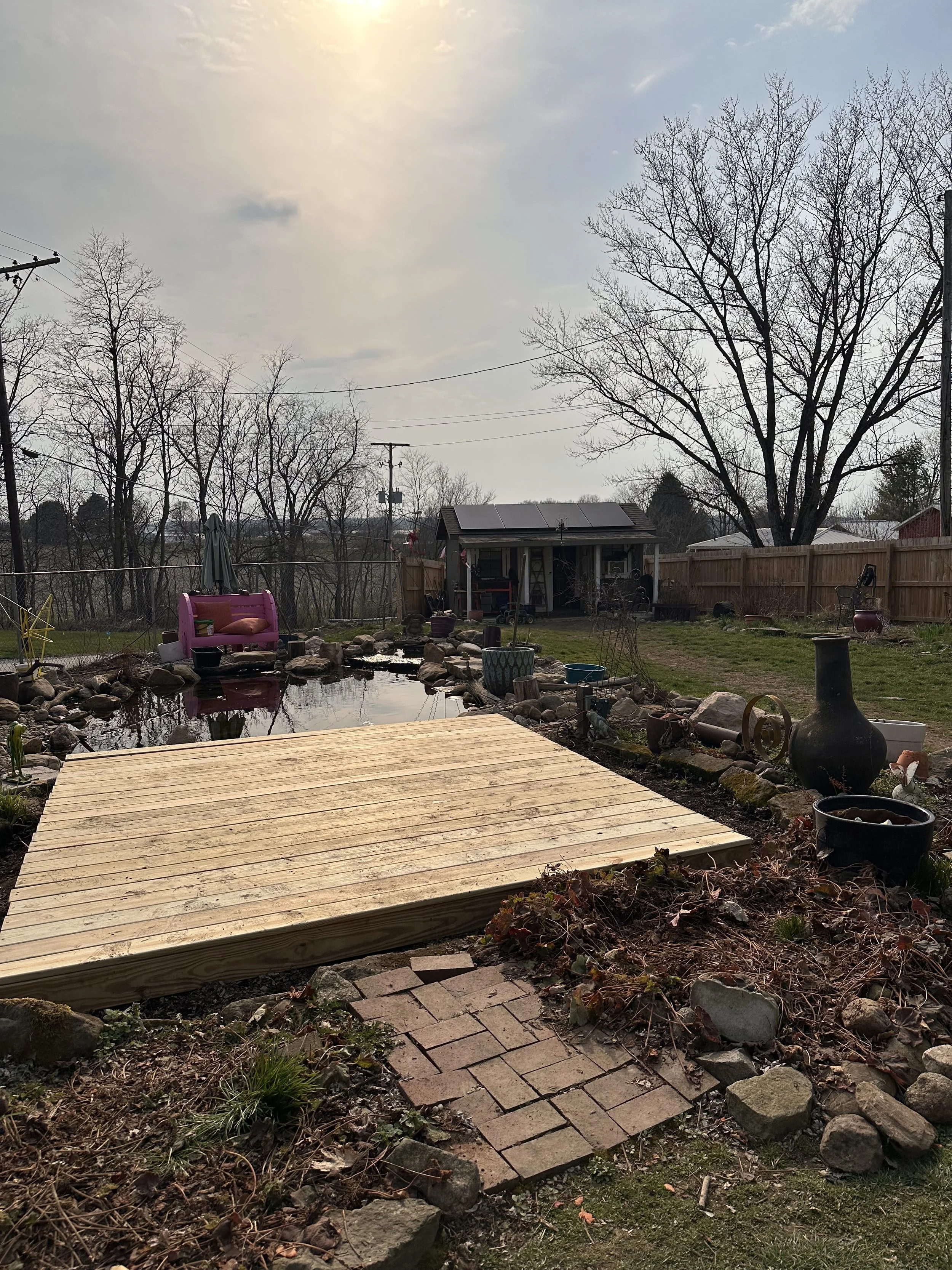 Project: Pondio, day two