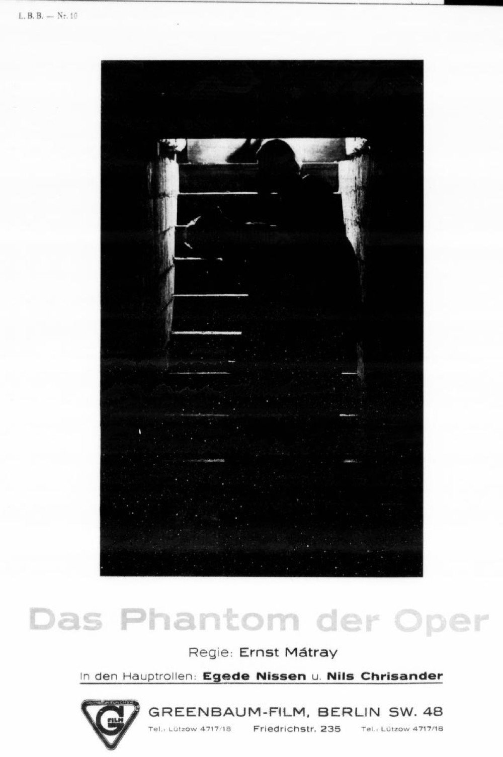 phantom carrying christine down stairs?