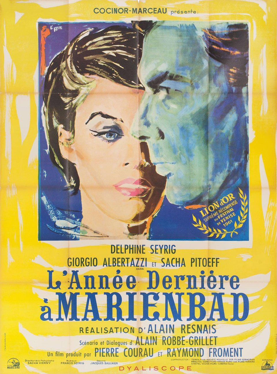 LAST YEAR AT MARIENBAD, dir. Alain Resnais