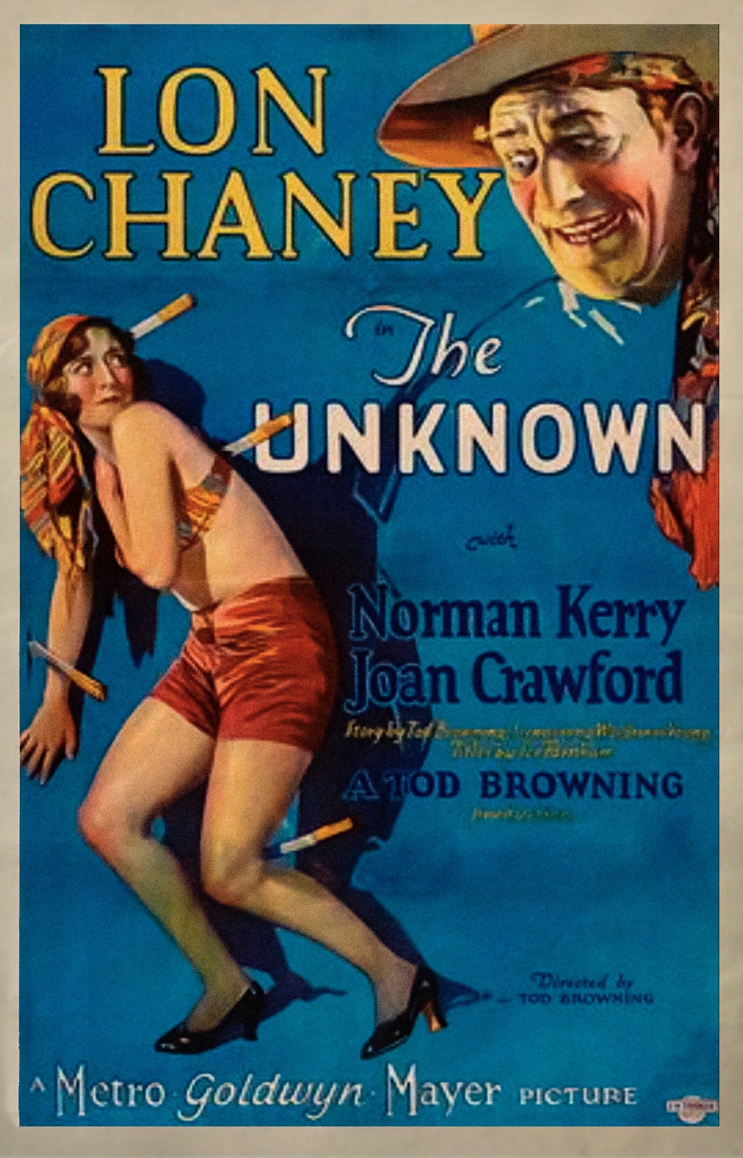 THE UNKNOWN, dir. Tod Browning