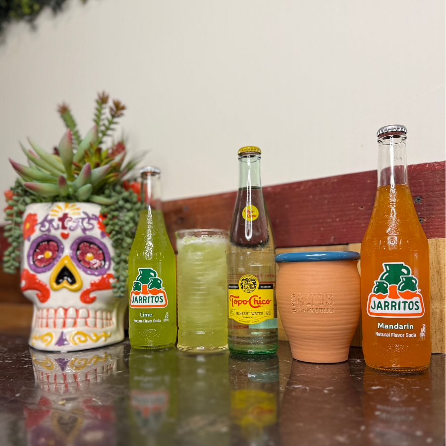 Beverages available at Memo's