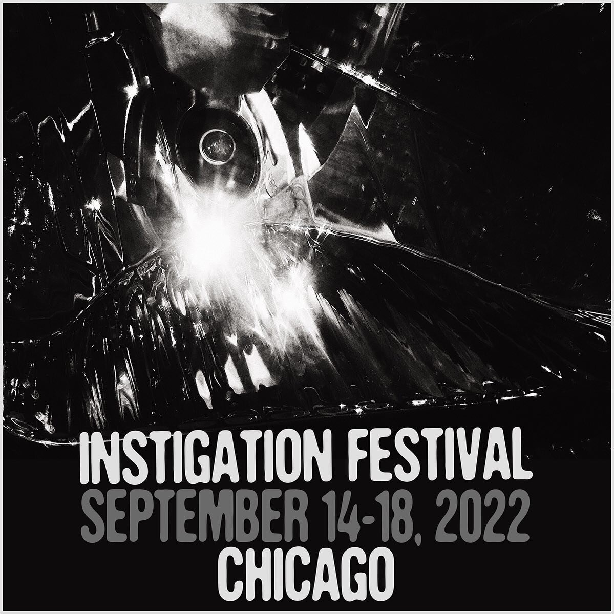 Mark your calendars - the @instigationfestival returns to Chicago for five days of music and movement  featuring over thirty performers from Chicago and New Orleans! Watch this space for a full lineup next week!

9/14 - @constellationchicago 
9/15 - 