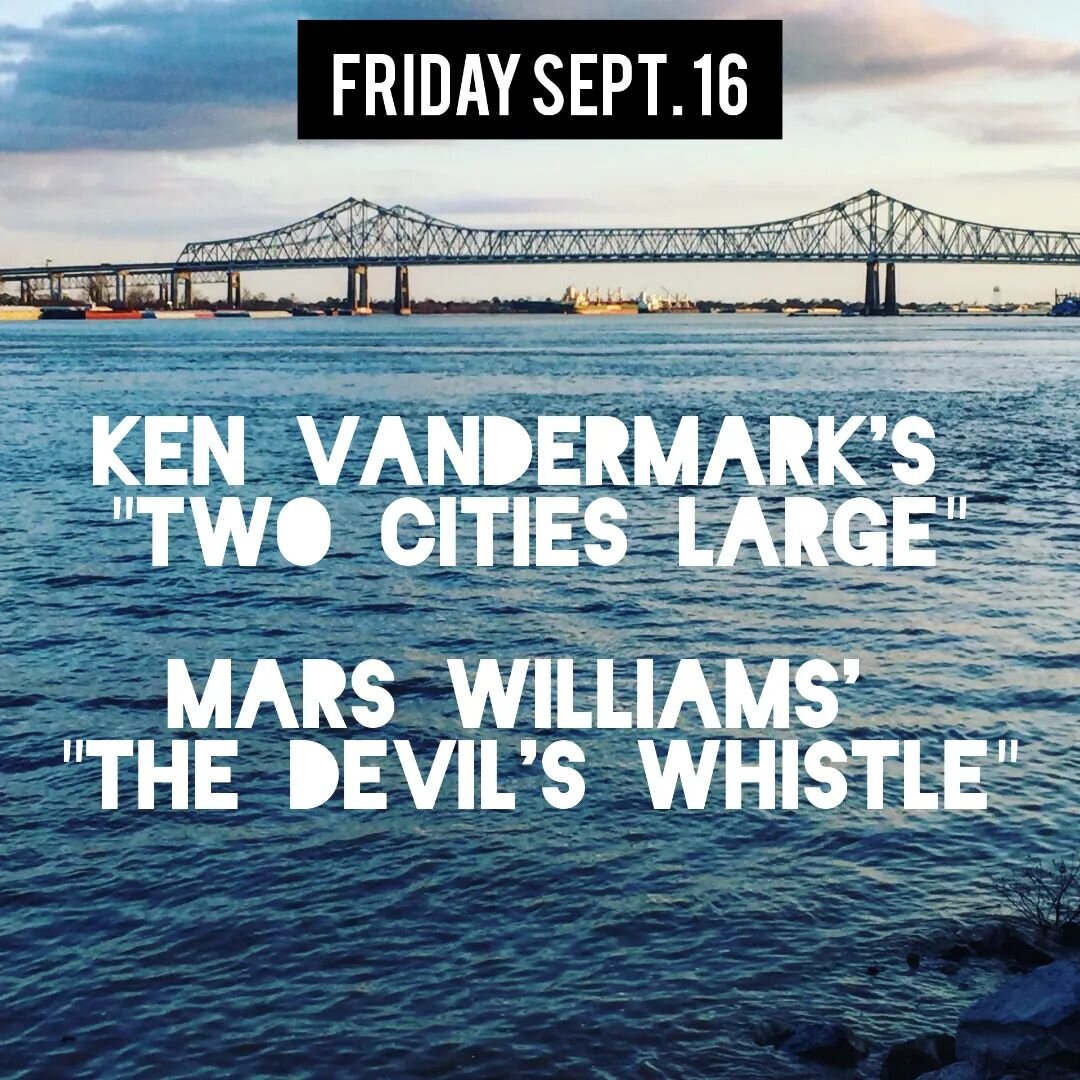 Friday September 16!!

After you get a tease on Thursday from the small groups come back to @elasticarts on Friday at 8:30pm for the large groups and a large time!

Ken Vandermark's &quot;Two Cities Large&quot;  Mars Williams' &quot;The Devil's Whist