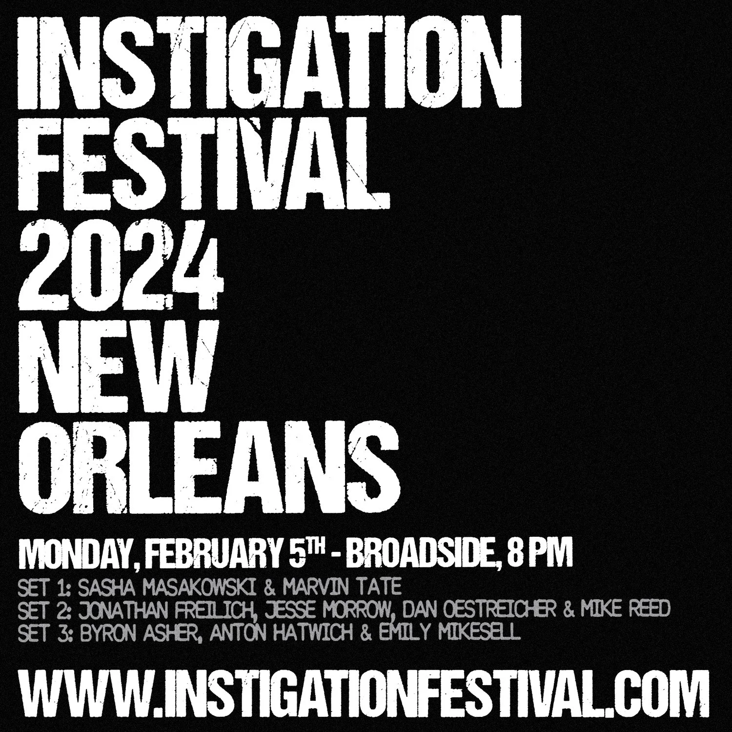 Instigation Small Groups - Night 1