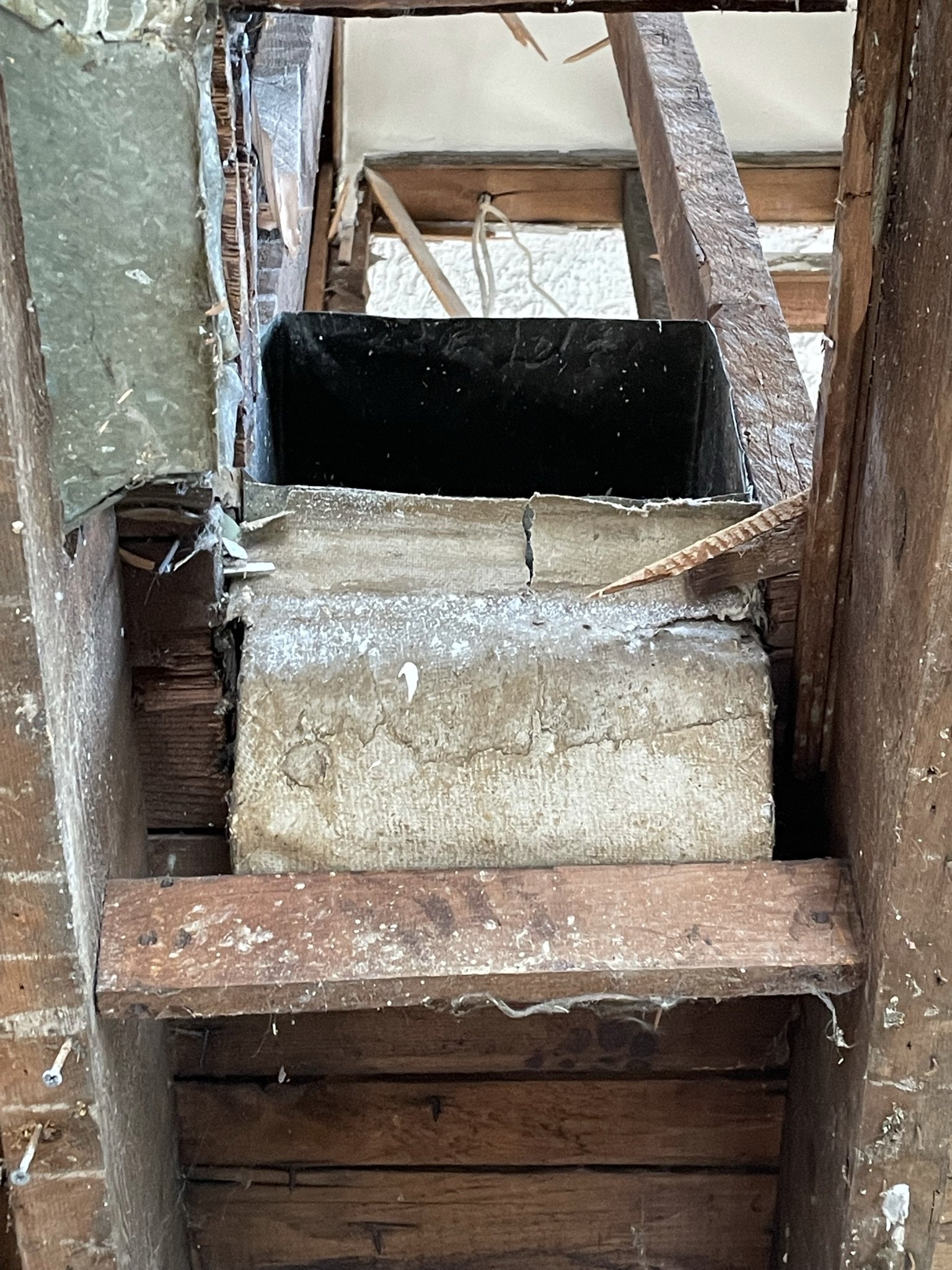 Asbestos Around HVAC Registers