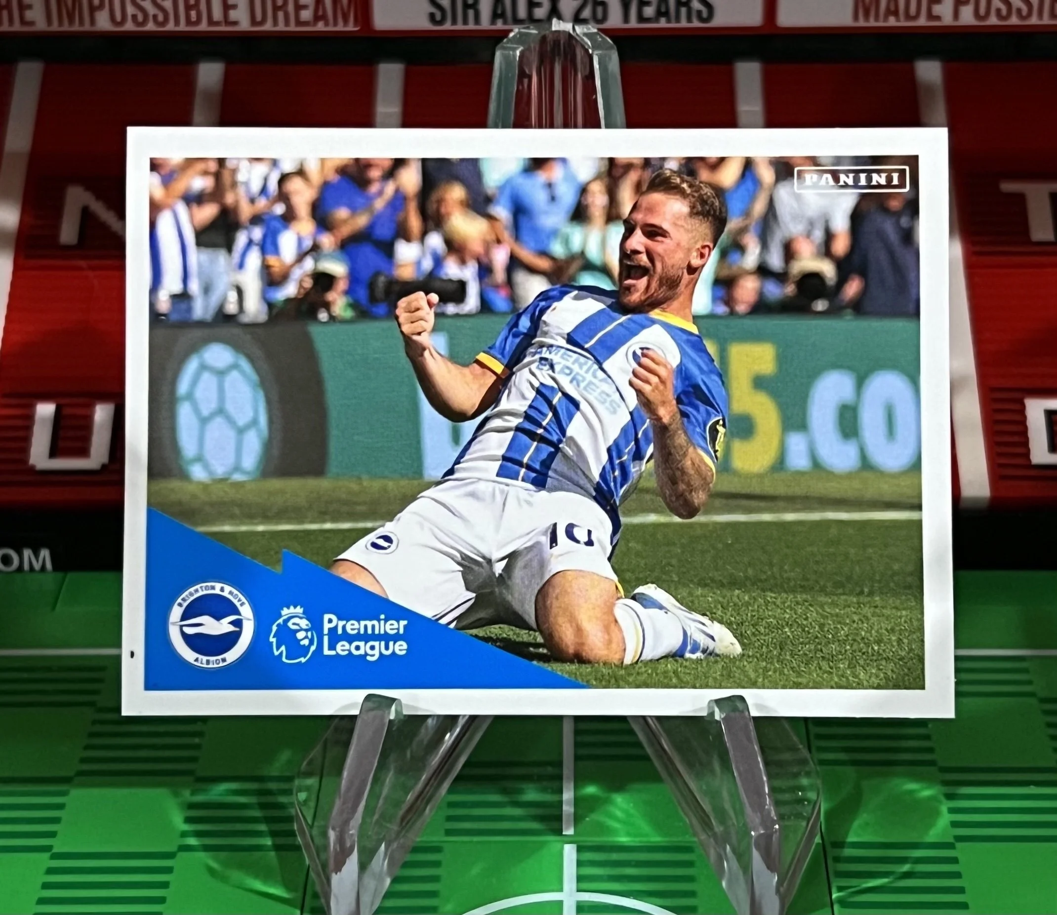 brighton and hove albion 2023 panini celebration sticker