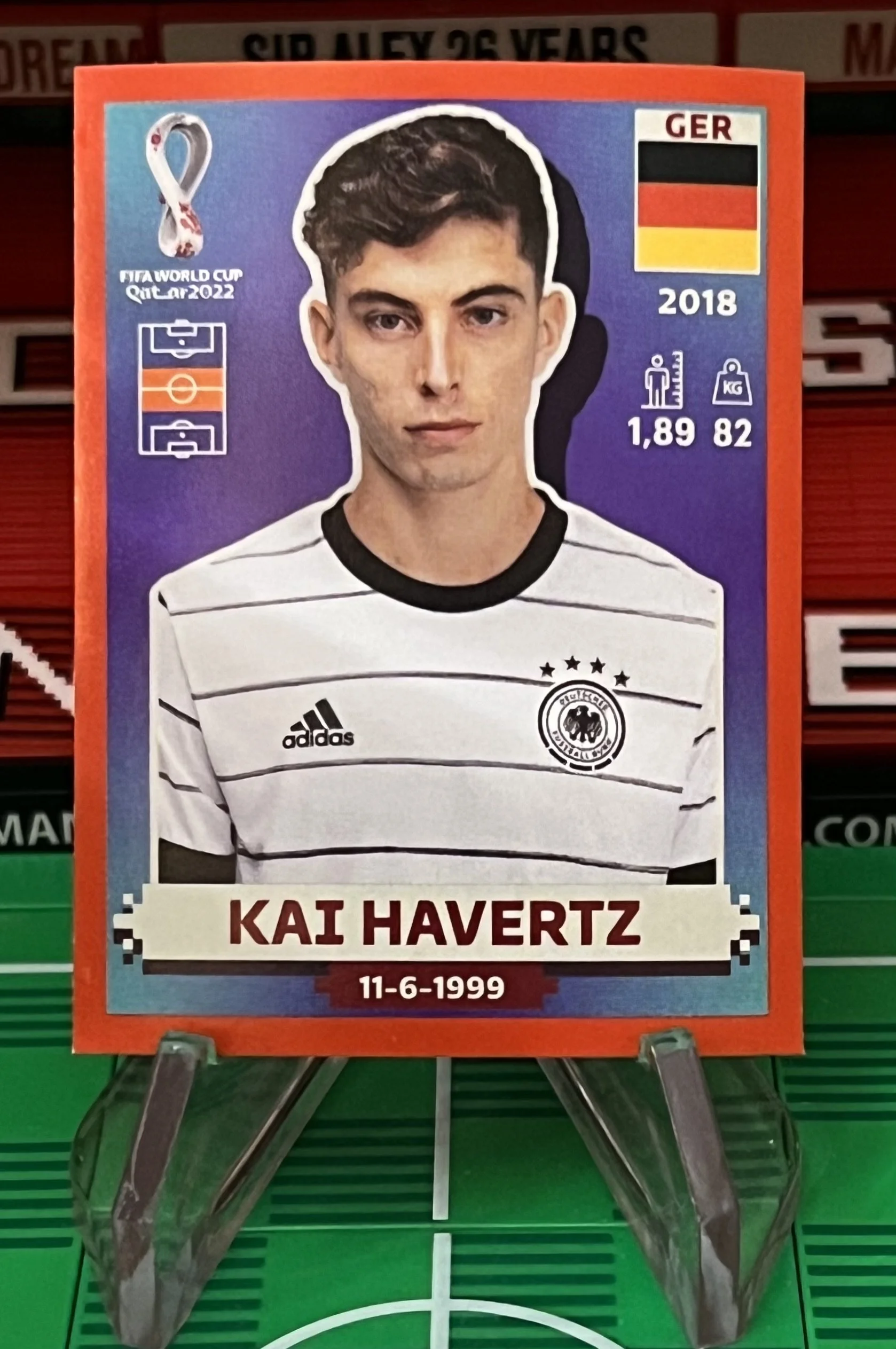 kai havertz world cup qatar panini sticker