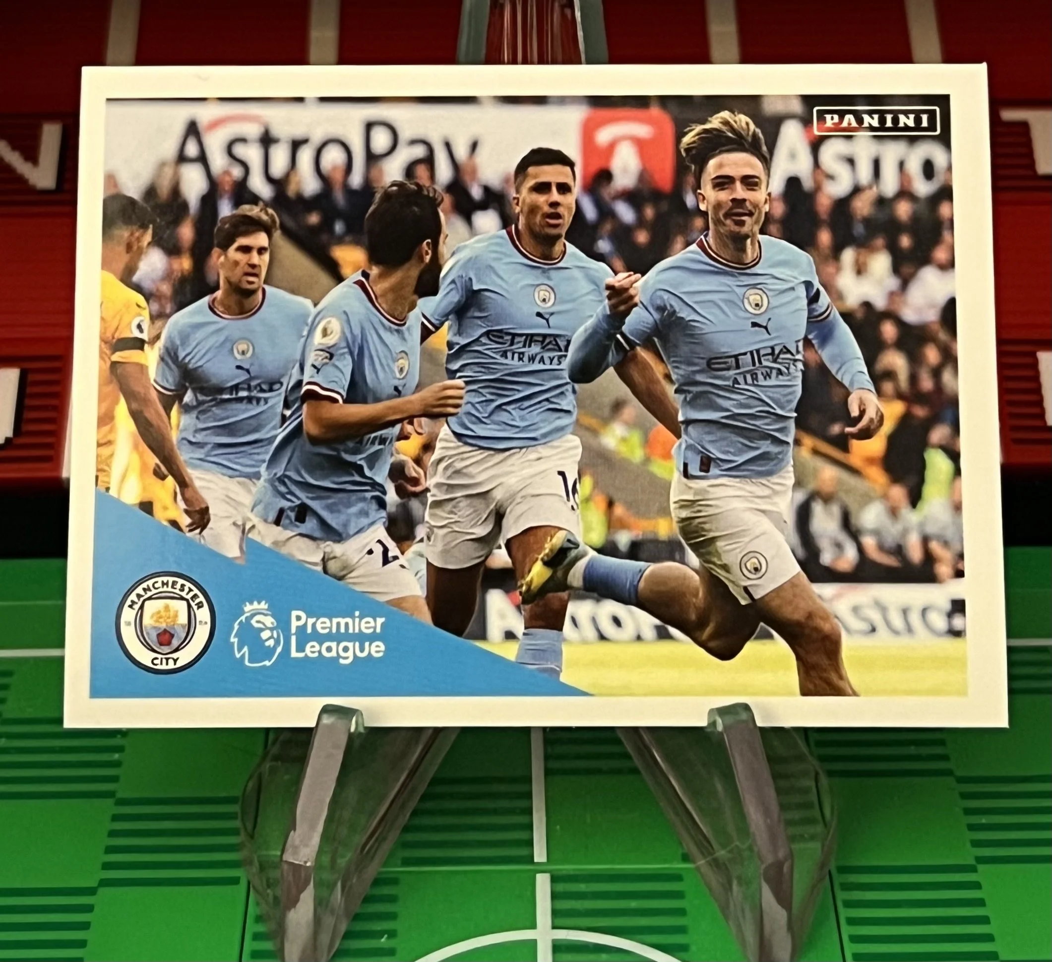 manchester city 2023 panini celebration sticker
