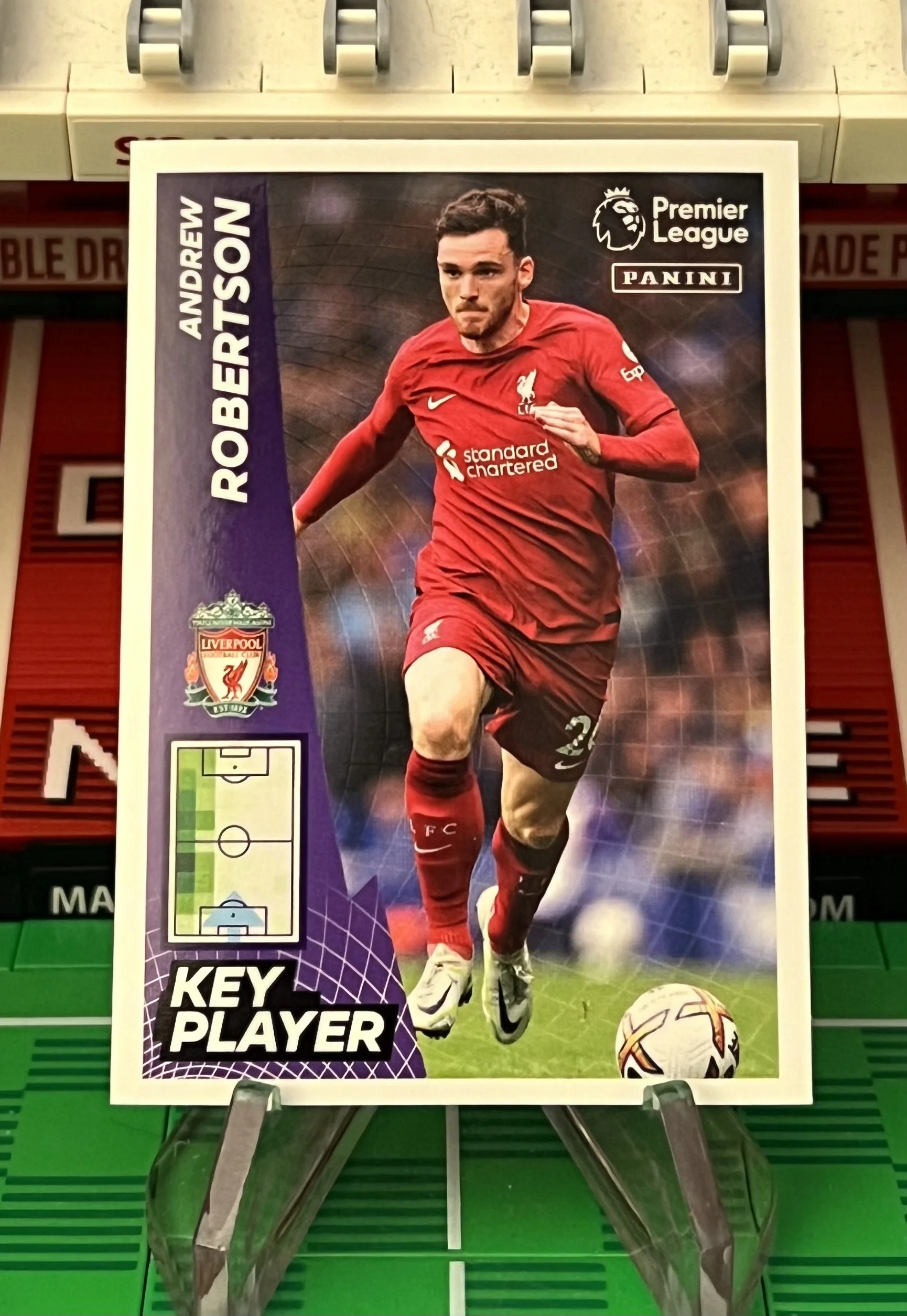 andrew robertson 2023 panini key player sticker