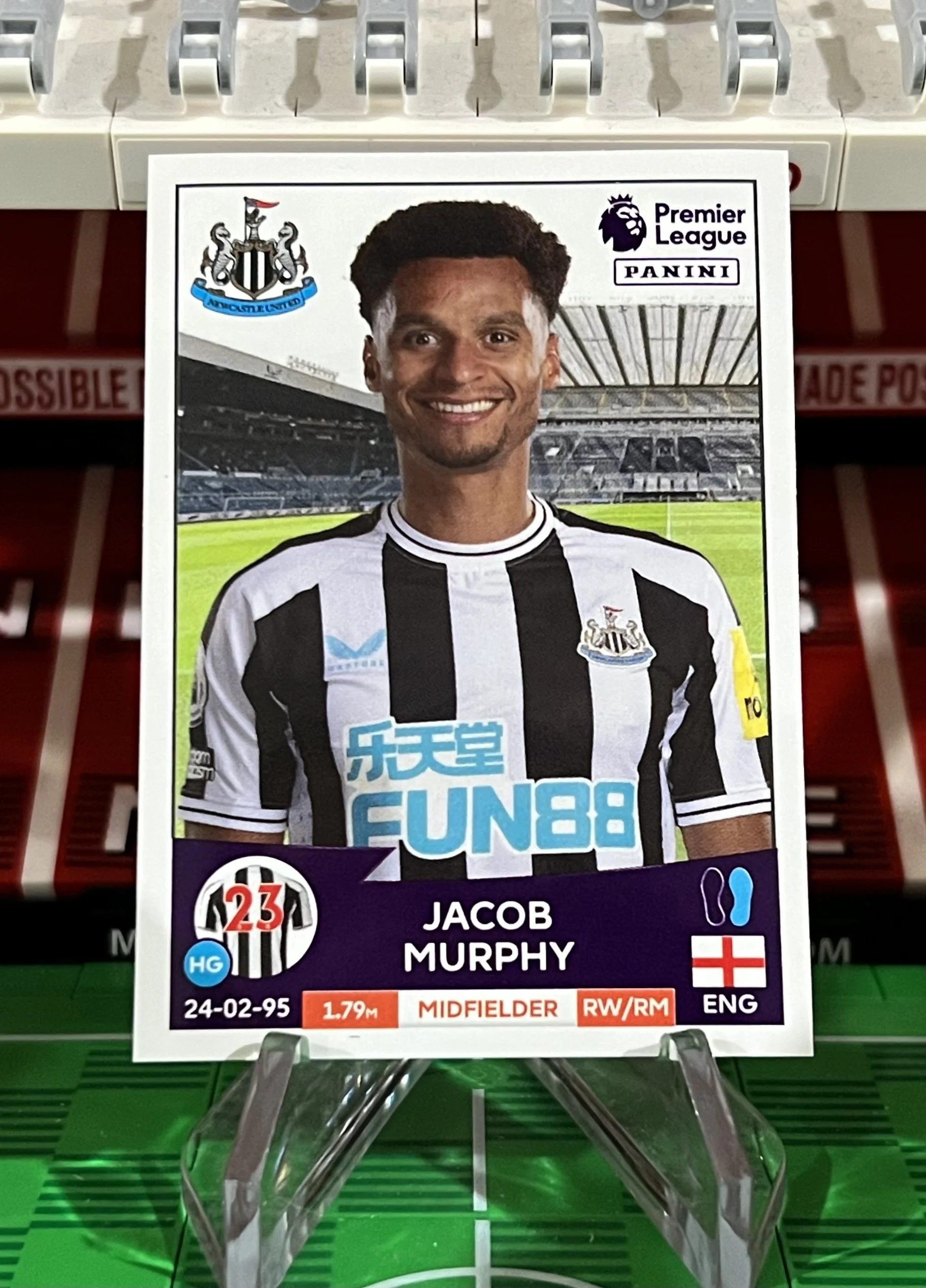 jacob murphy 2023 panini sticker