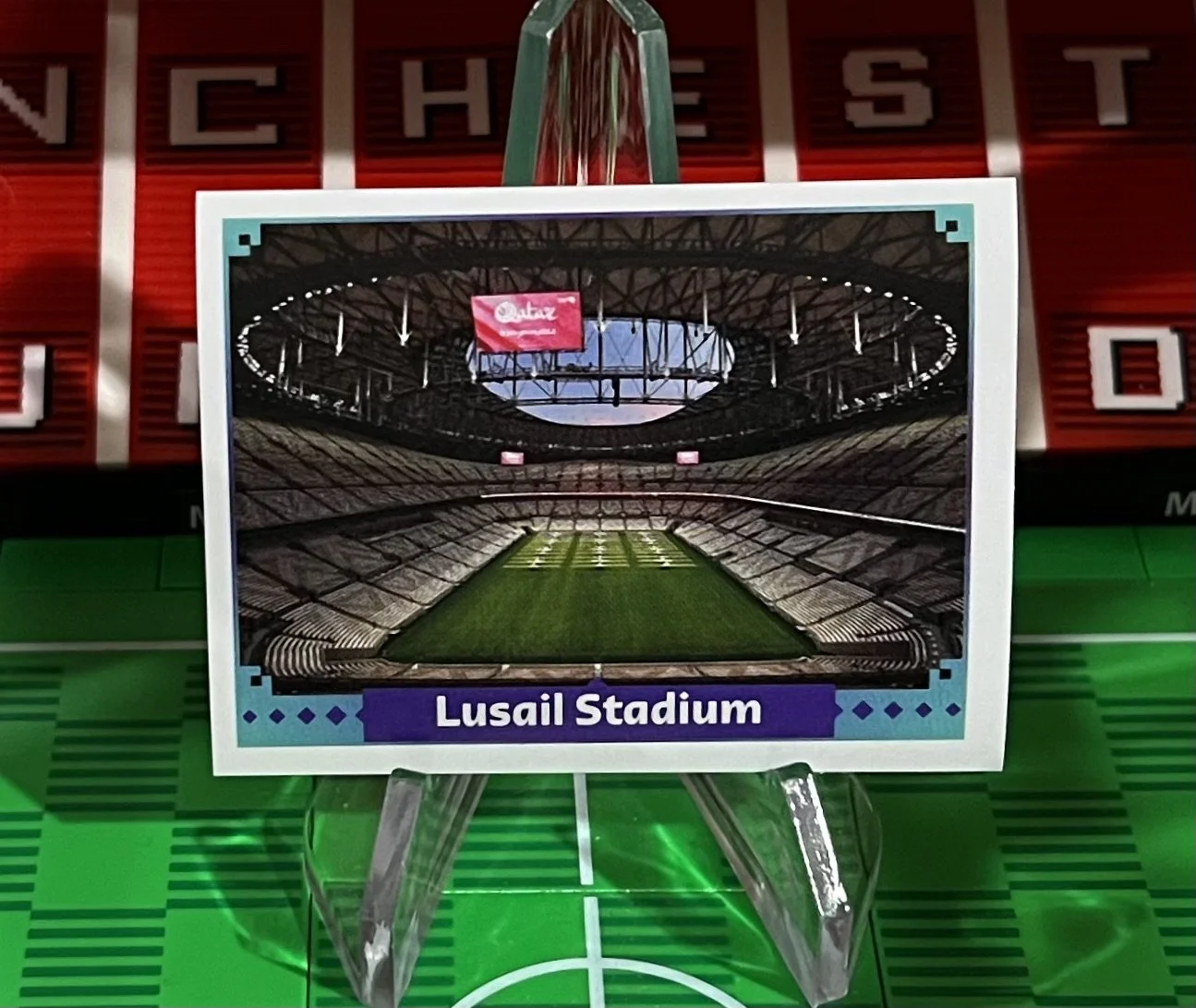 world cup qatar stadiums panini stickers