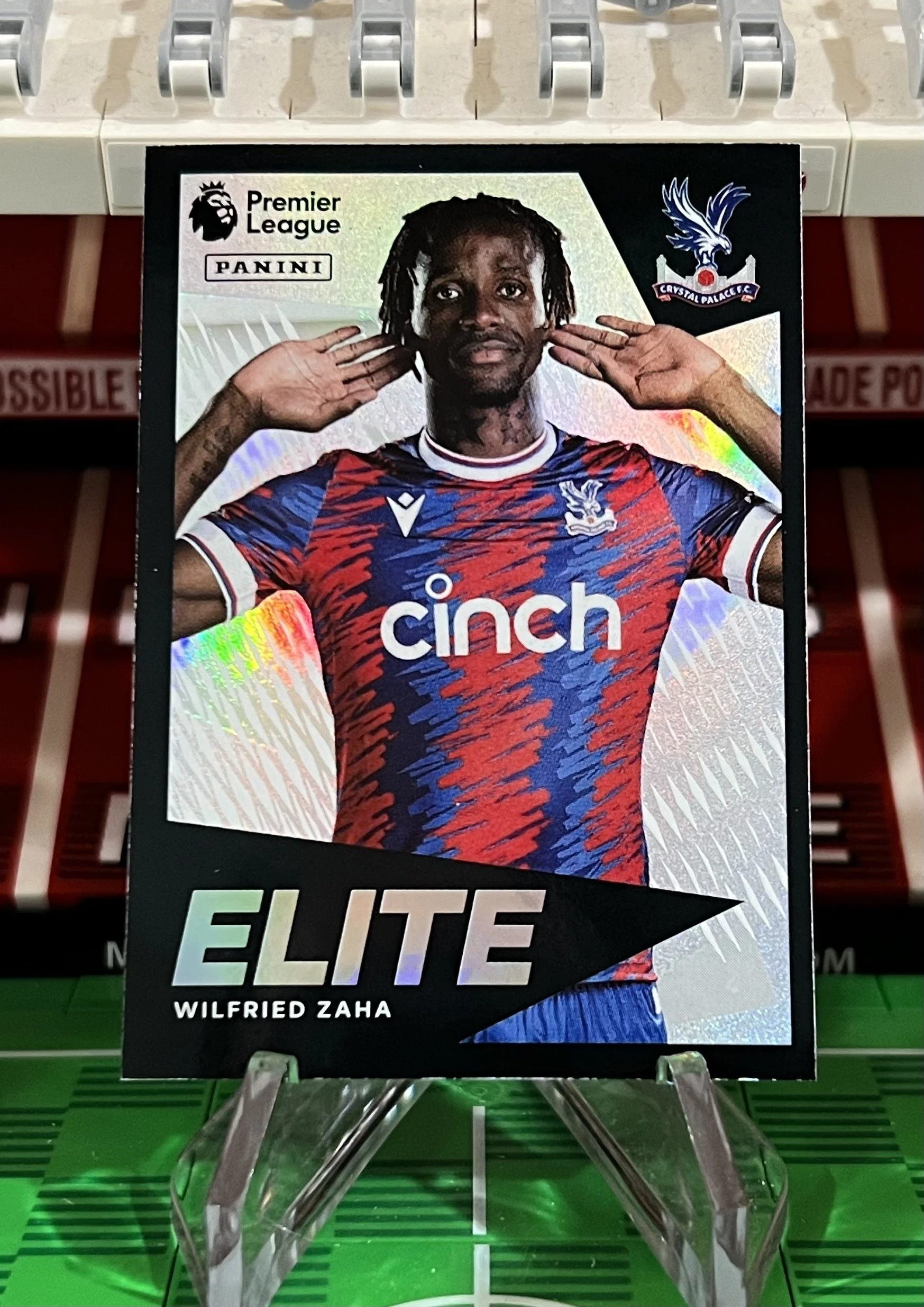 wilfried zaha 2023 panini elite sticker