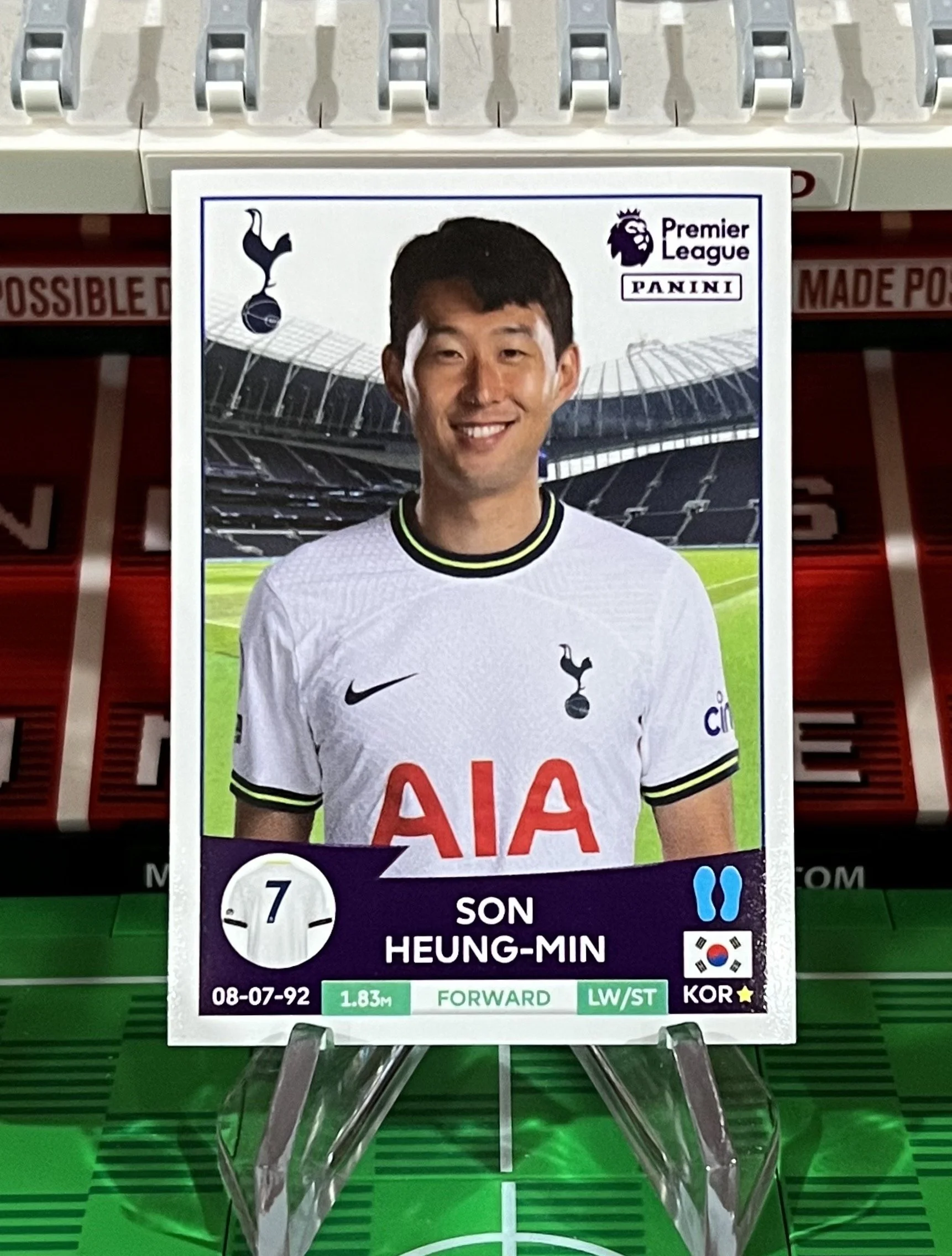son heung min 2023 panini sticker