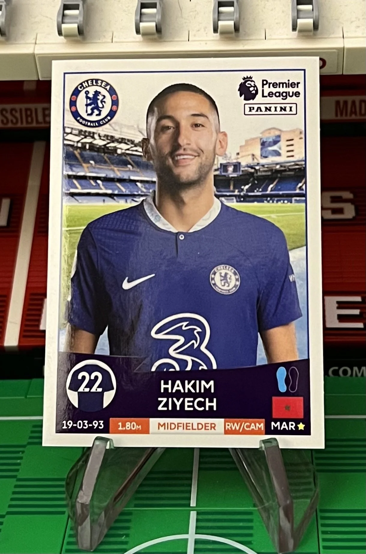 hakim ziyech 2023 panini sticker