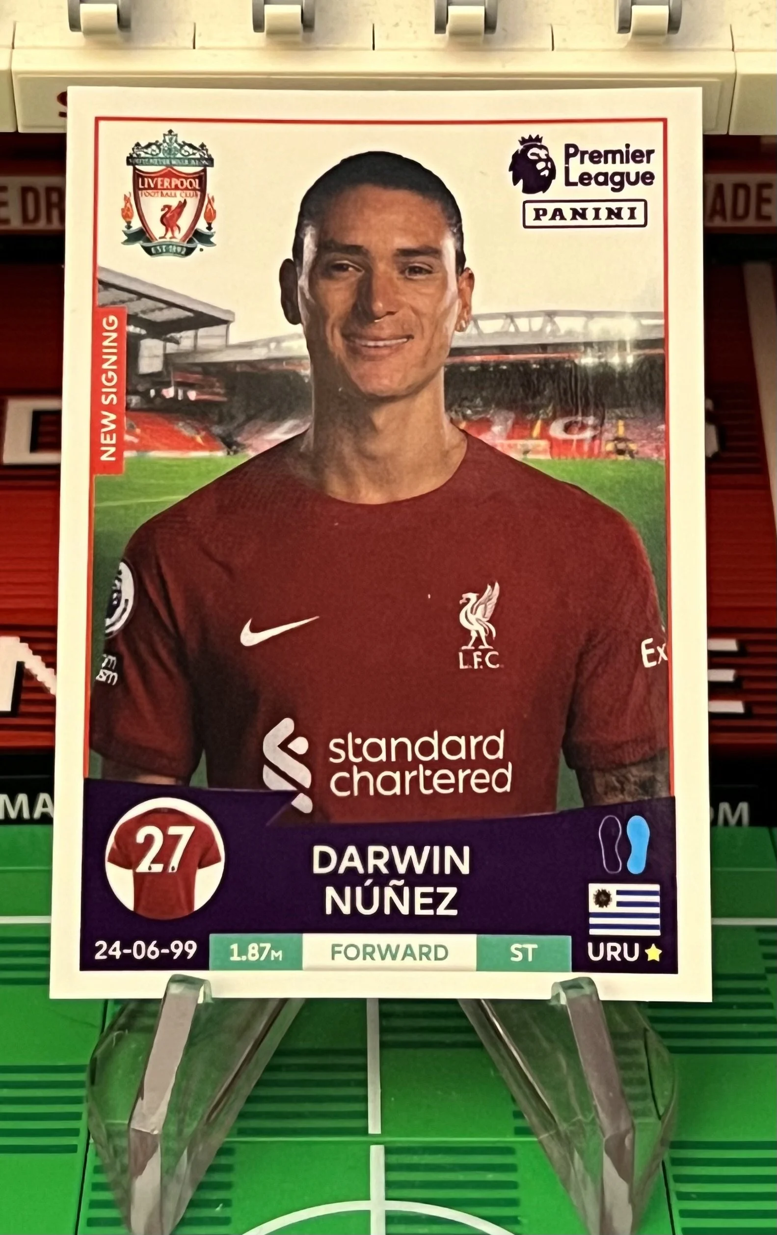 darwin nunez 2023 panini sticker
