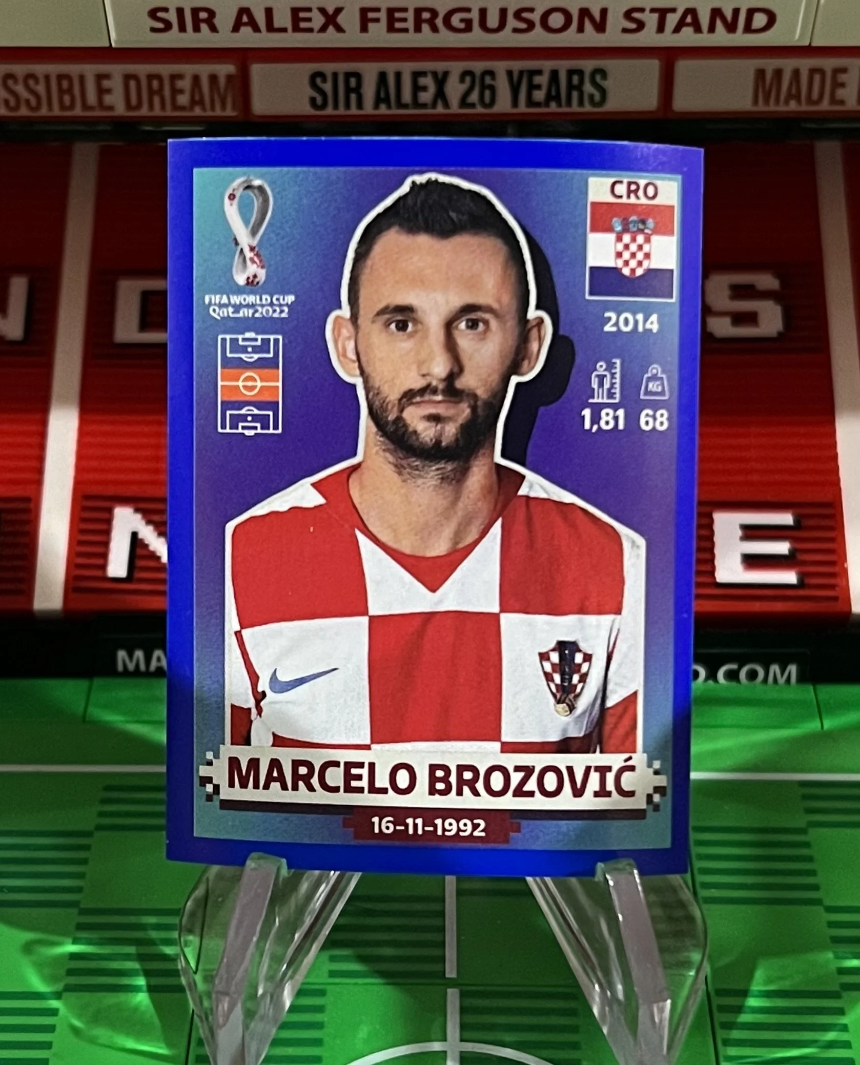 marcelo brozovic world cup qatar panini sticker