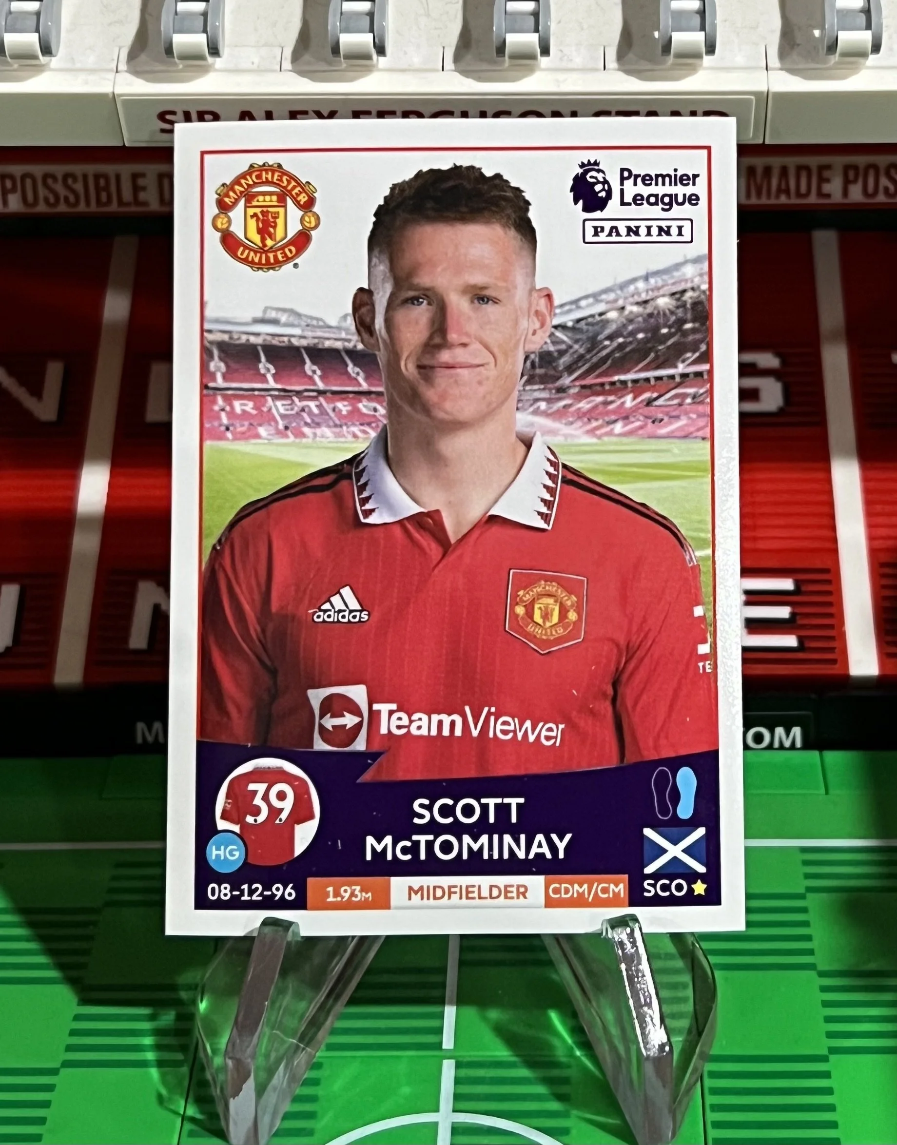 scott mctominay 2023 panini sticker