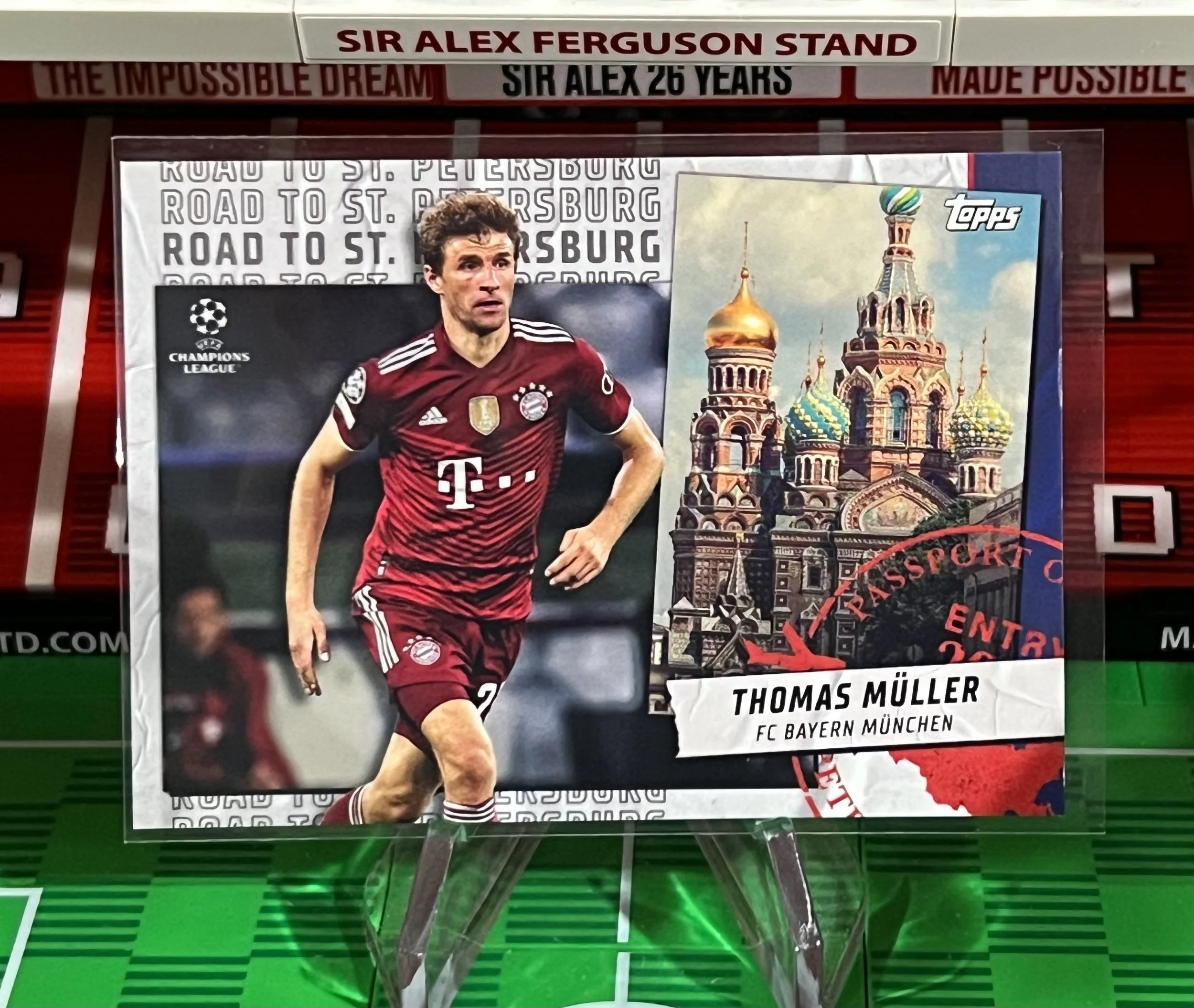 thomas muller 2022 topps uefa champions league card