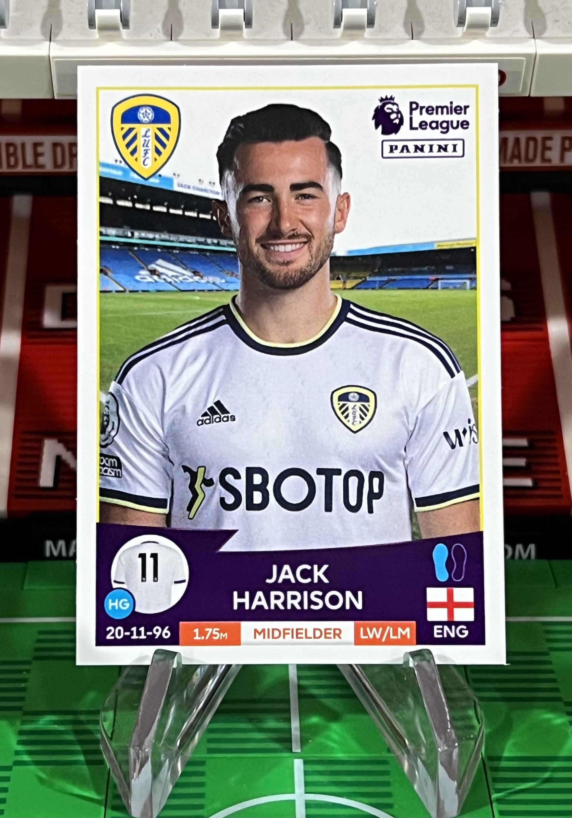 jack harrison 2023 panini sticker