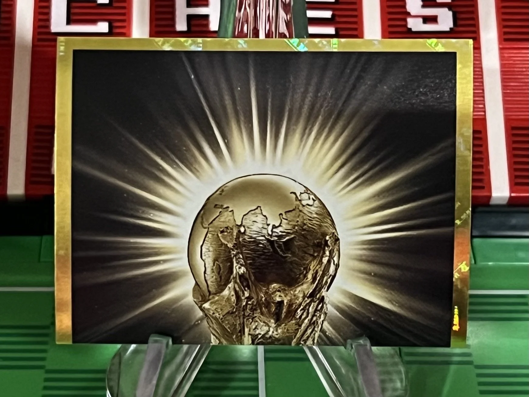 world cup qatar trophy panini sticker.jpeg