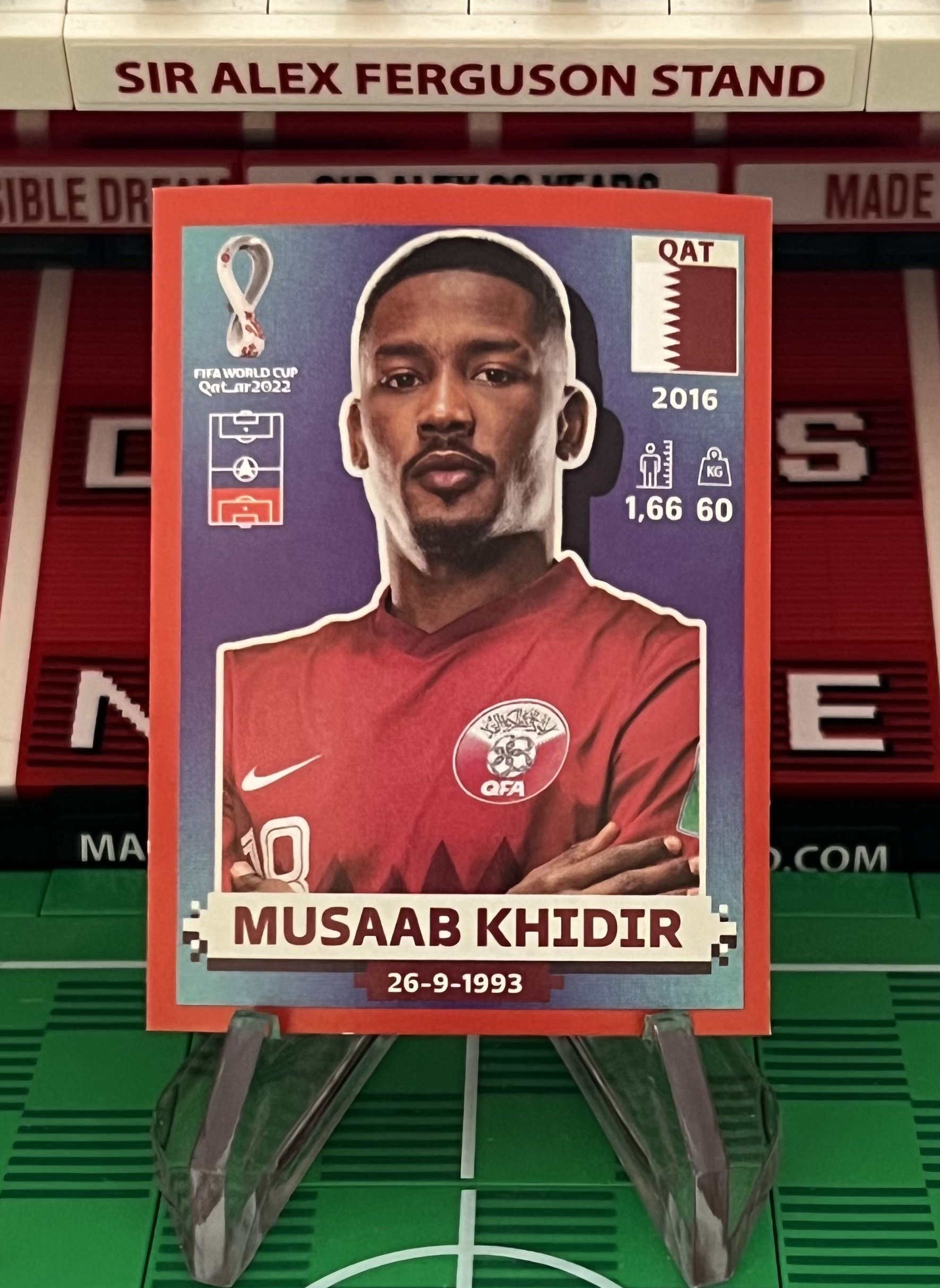 musaab khidir world cup qatar panini sticker